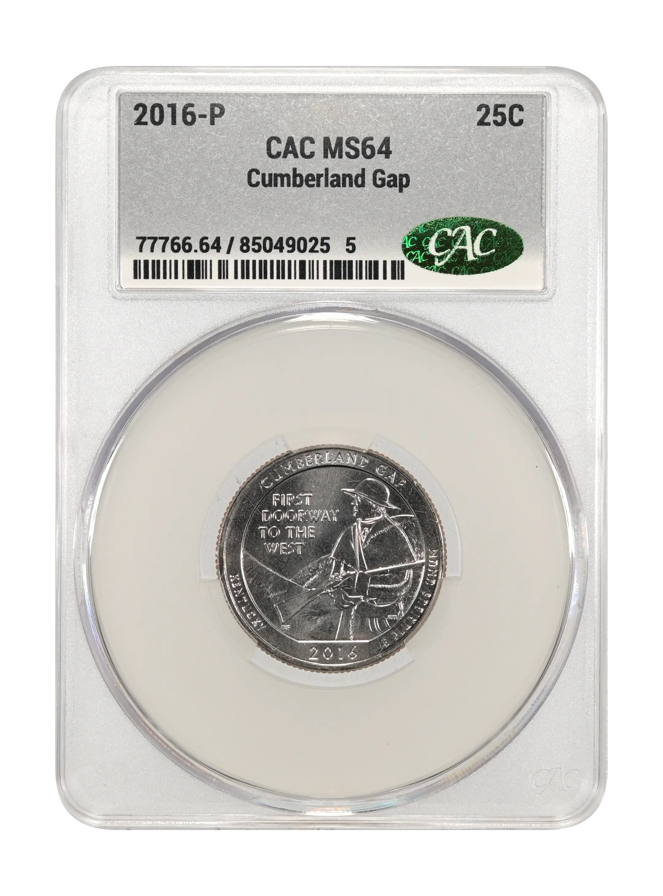 2016-P  25c Cumberland MS thumbnail 2