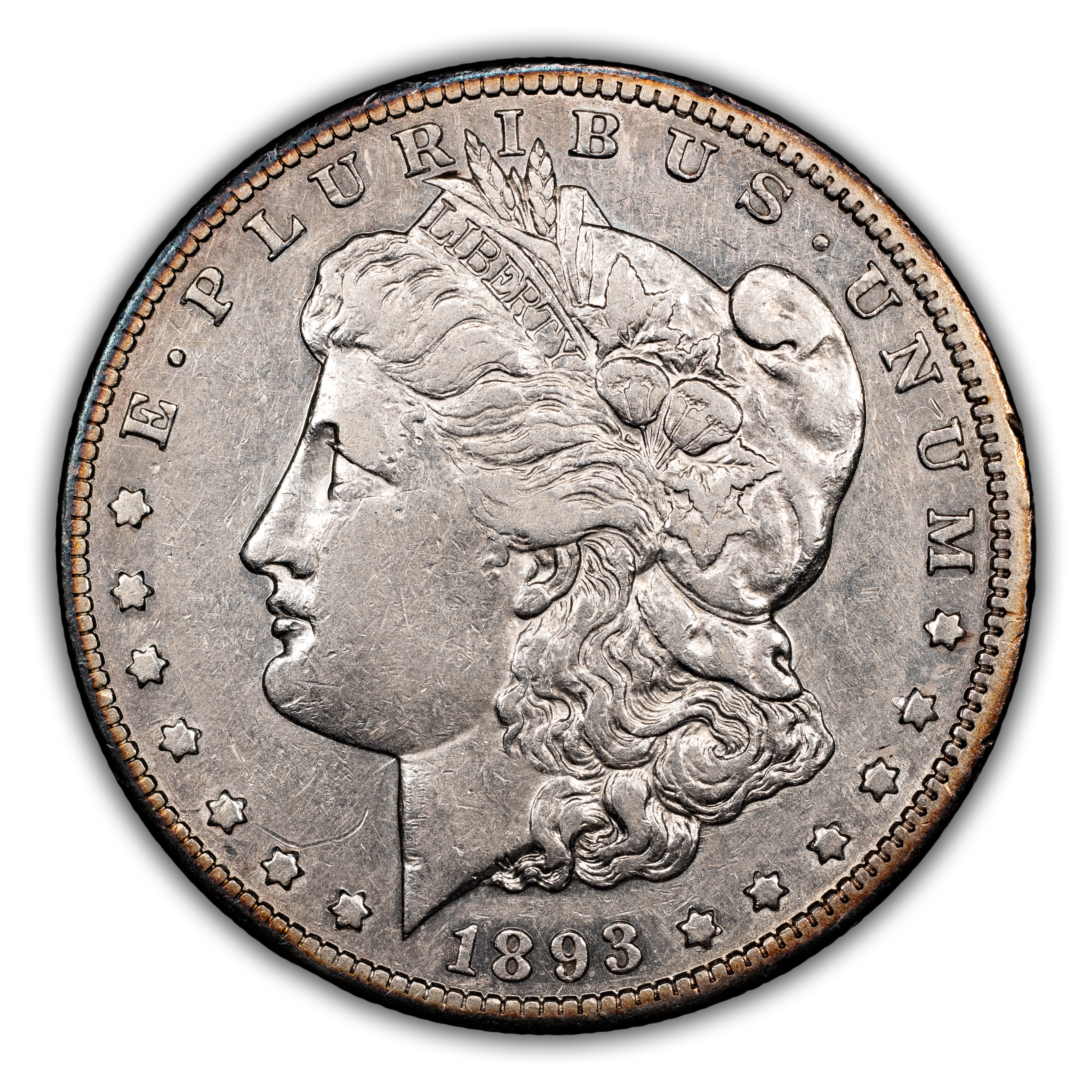 1893-CC $1  Doubled 3, Far Date, VAM-4 MS thumbnail 11