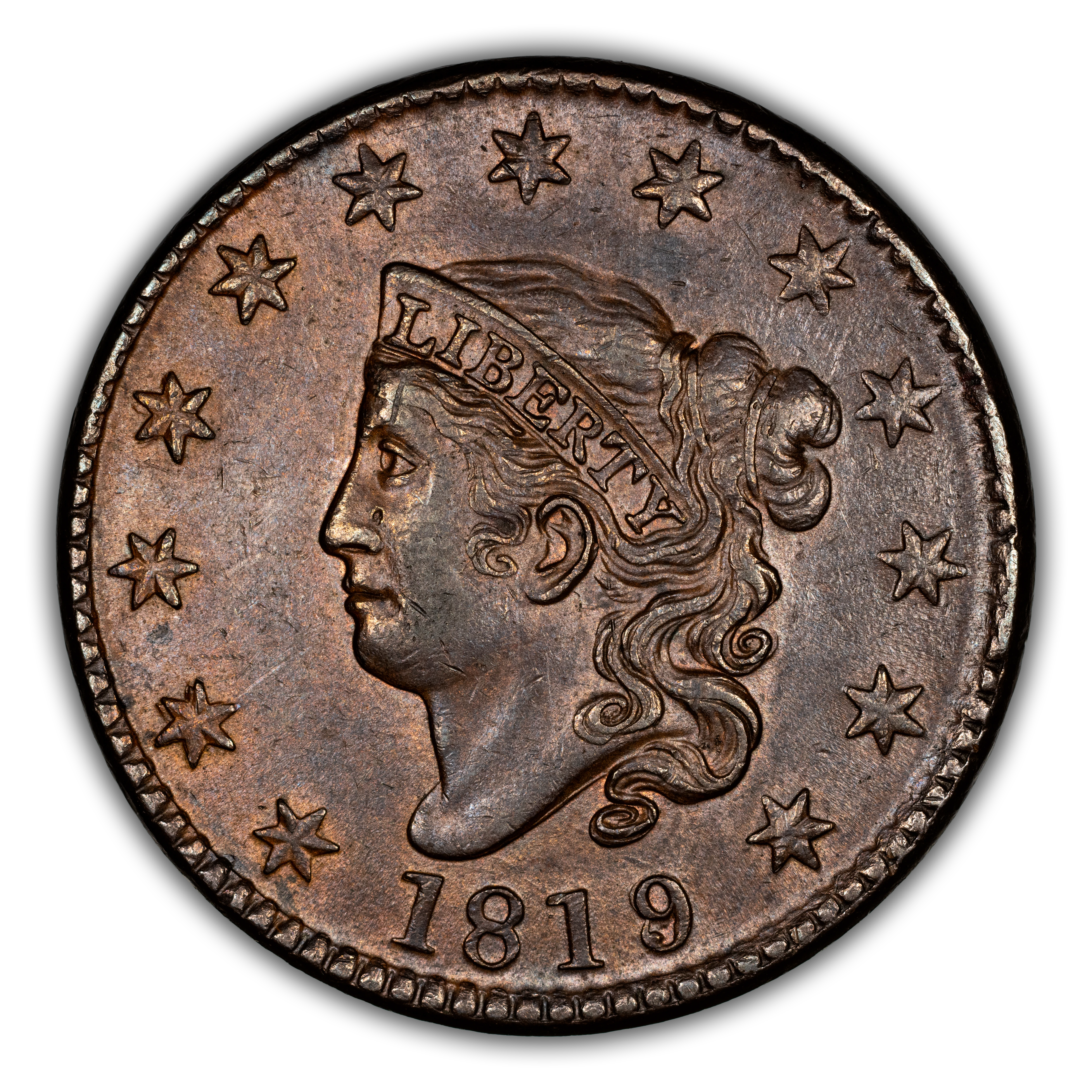 1819/8 1c Large Date MS BN thumbnail 3