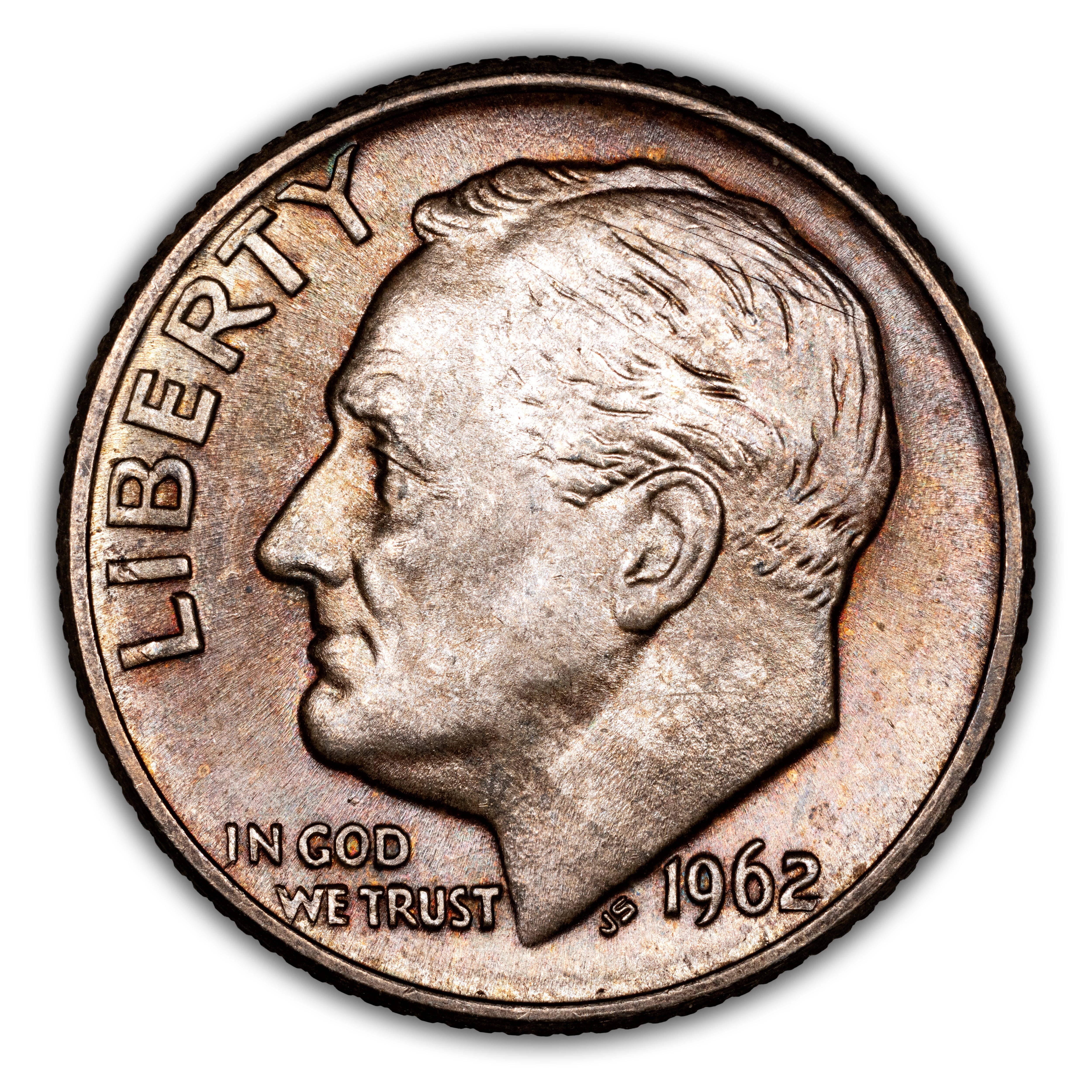 1962-D 10c MS thumbnail 3