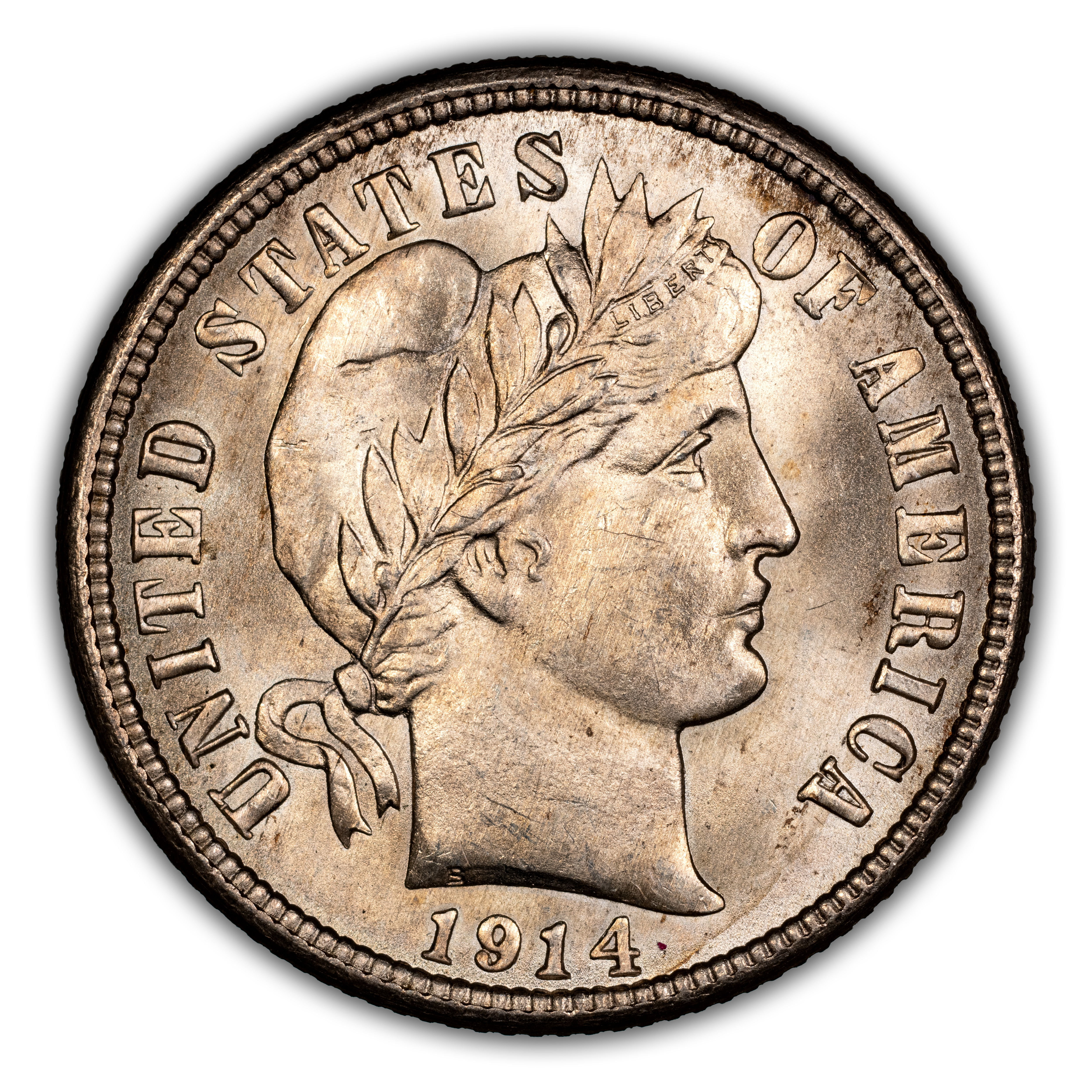 1914 10c MS