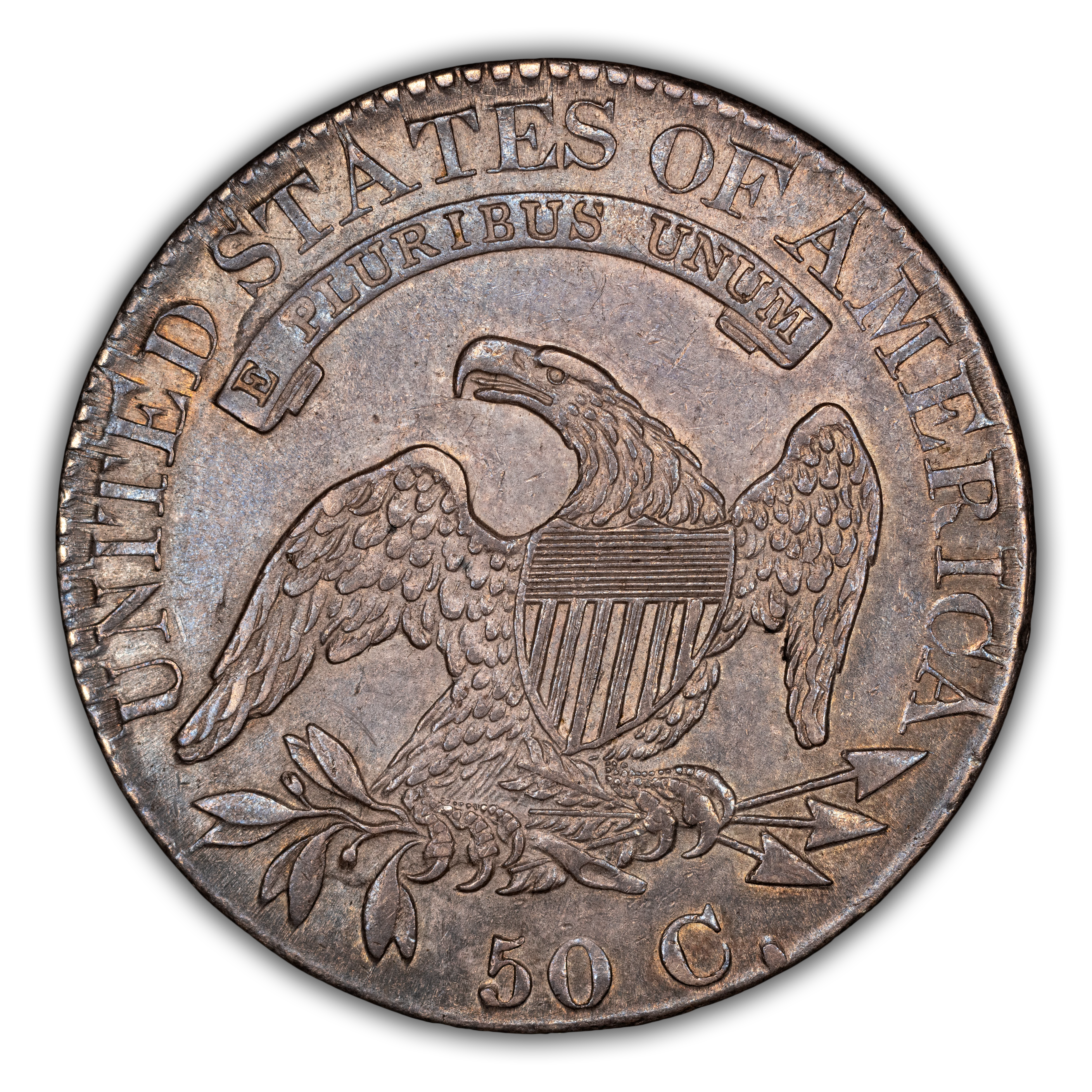 1827 50c Square Base 2, O-123 MS thumbnail 5