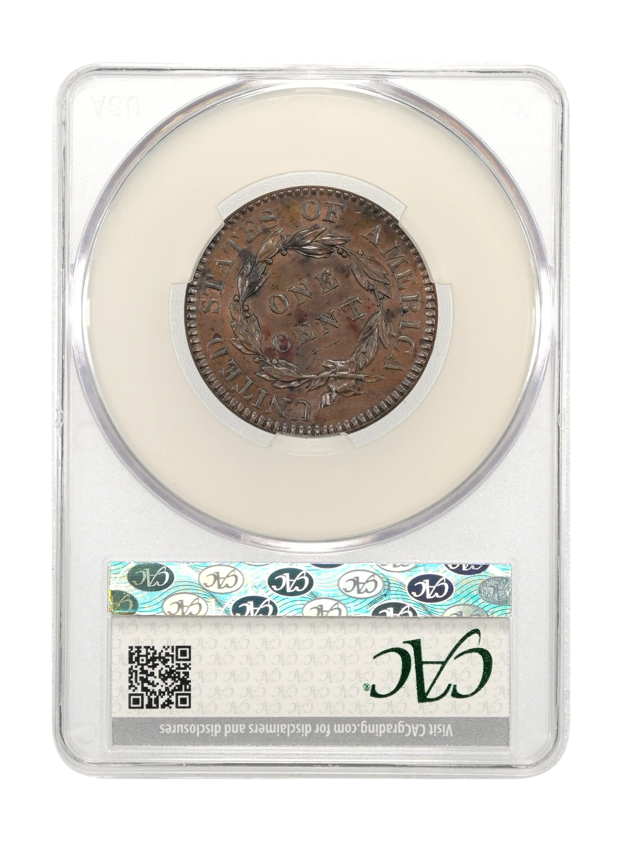 1820 1c Large Date, N-11 MS BN thumbnail 6