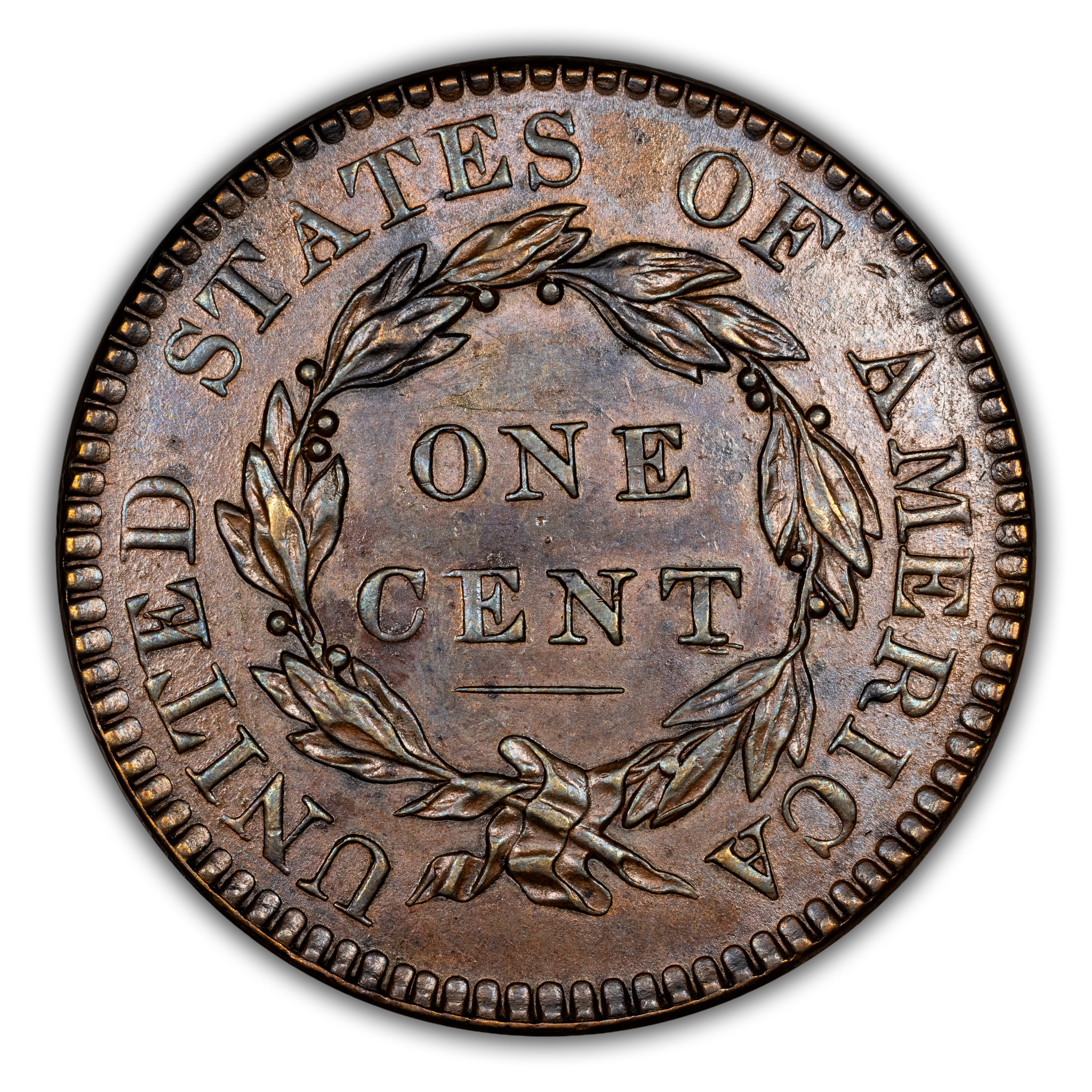 1820 1c Large Date, N-11 MS BN thumbnail 3