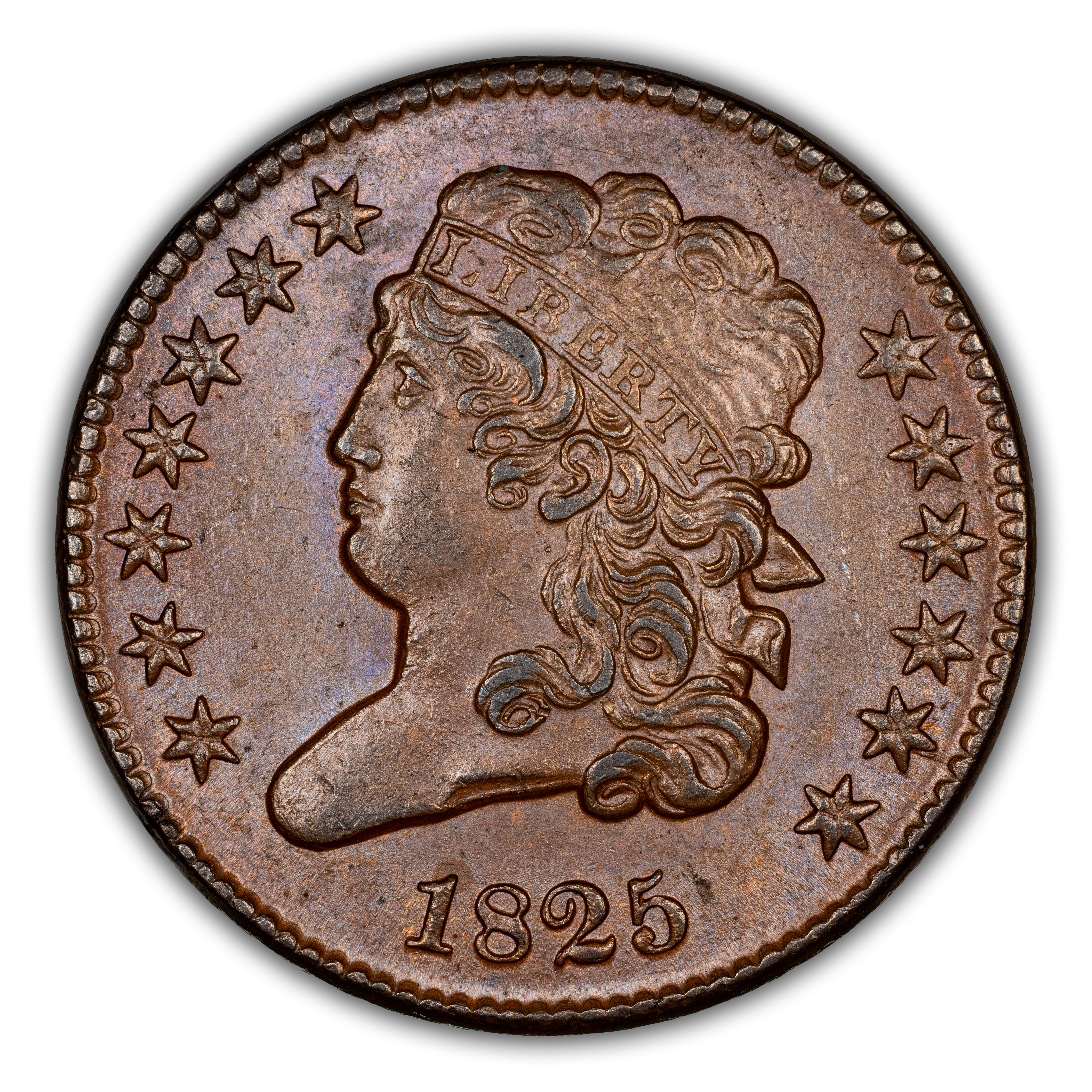 1825 1/2c MS BN thumbnail 3