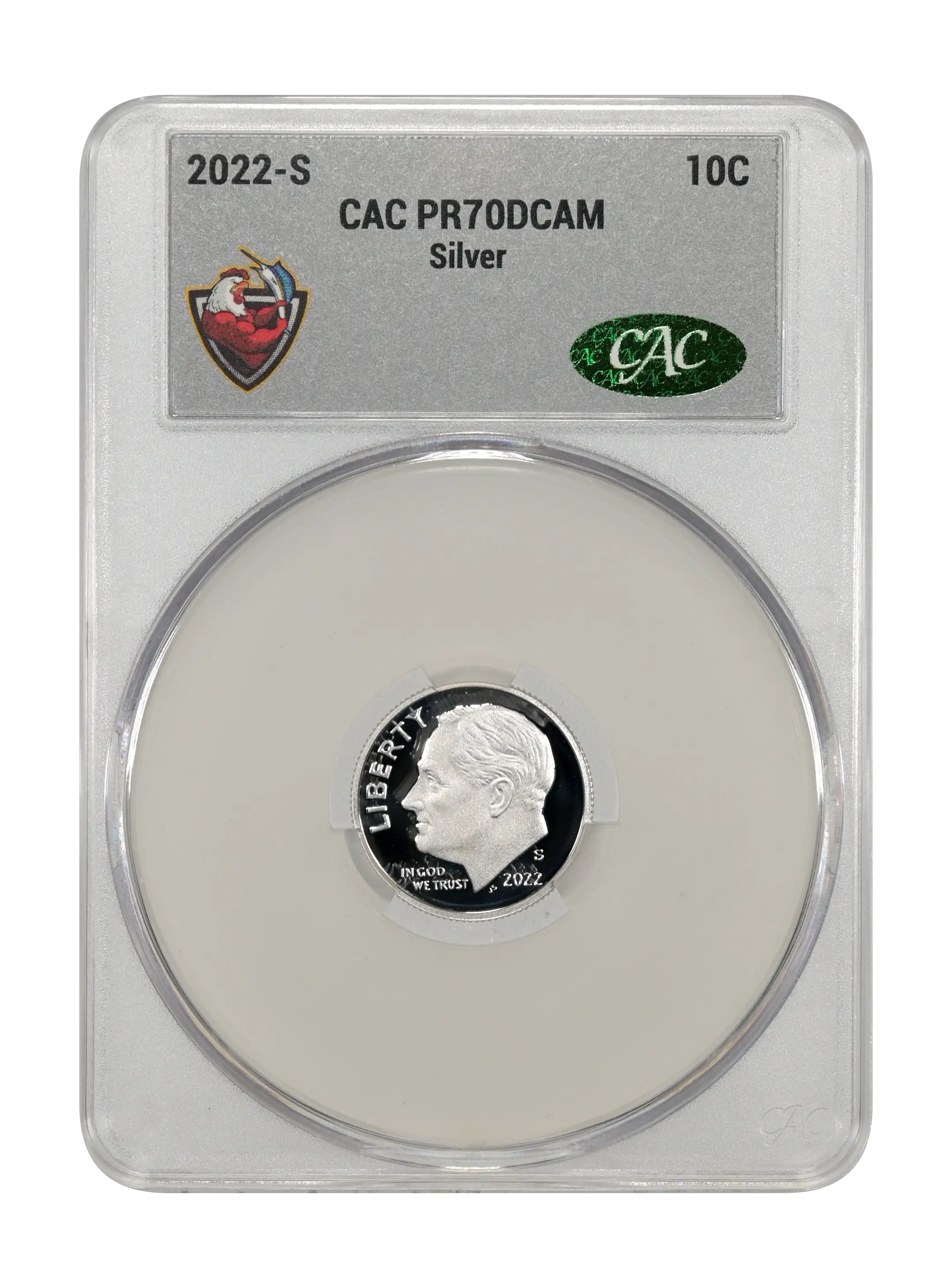 2022-S 10c Silver PR DCAM thumbnail 4