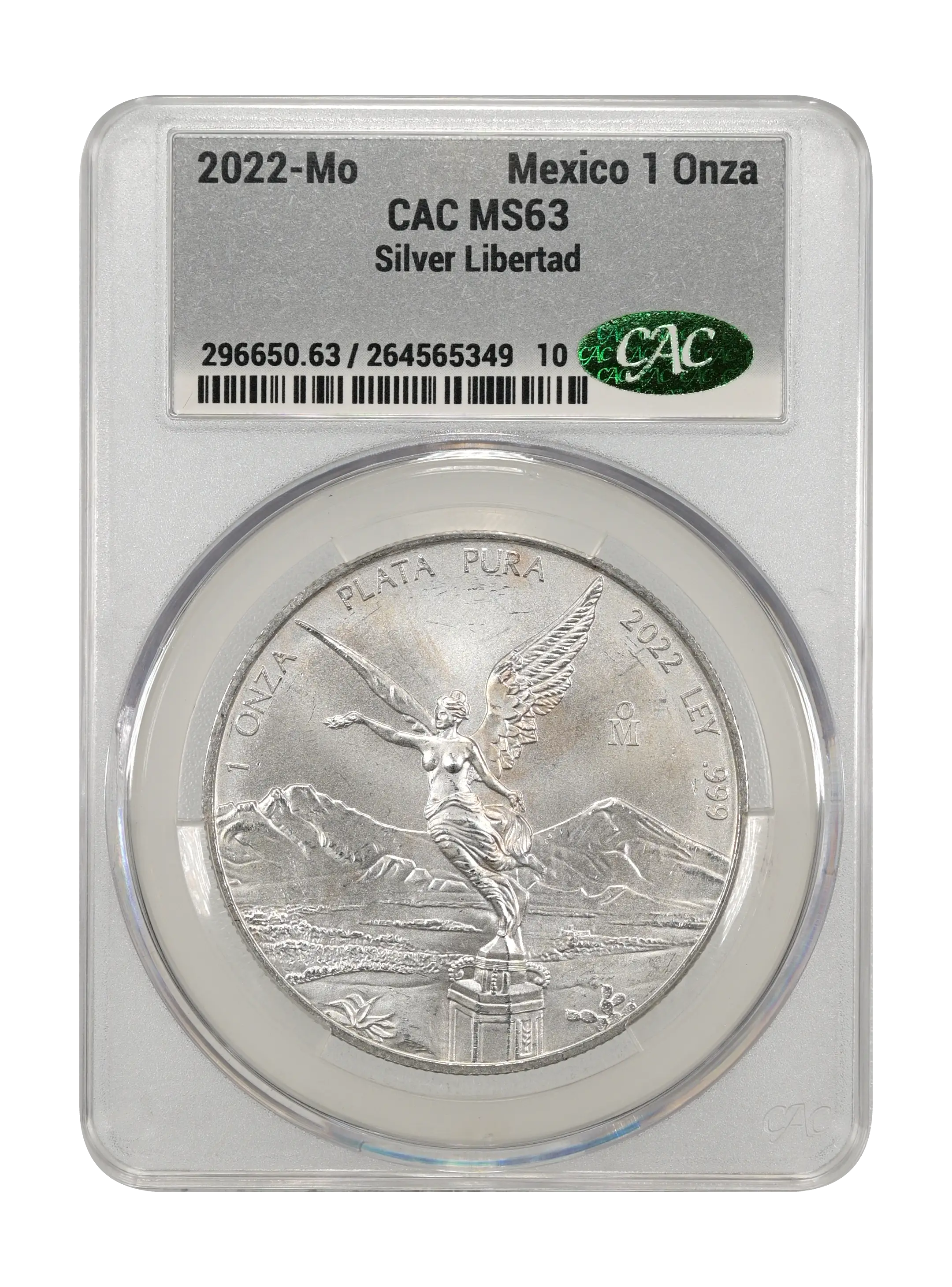 2022-Mo 1 Onza Libertad, Silver MS (KM-639) thumbnail 9
