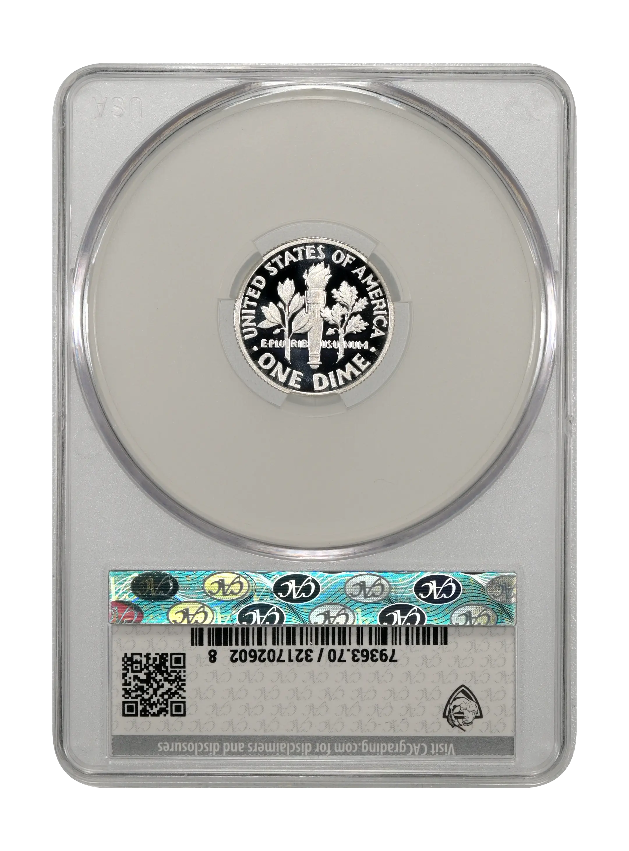 2017-S 10c Silver PR DCAM thumbnail 7