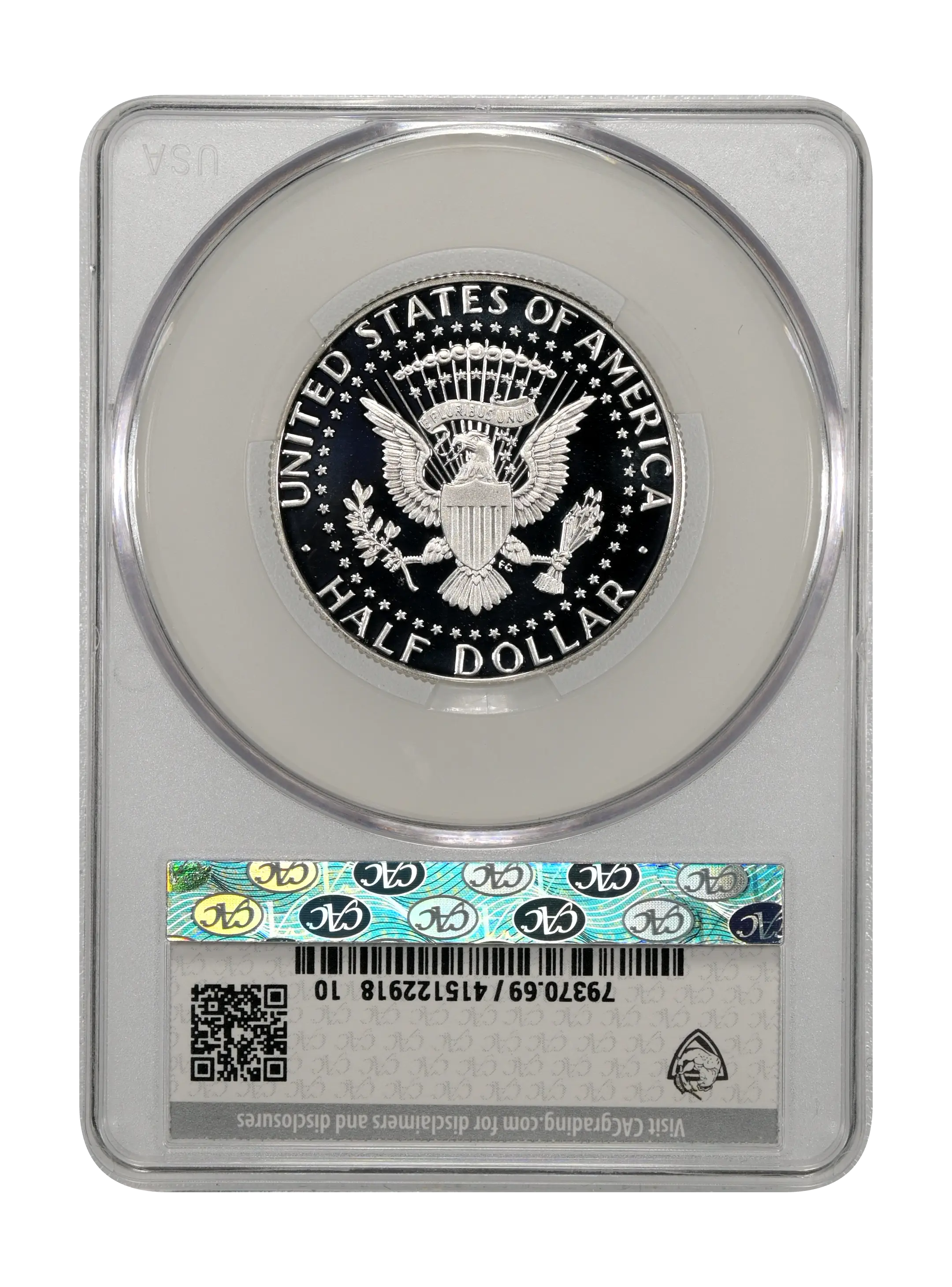 2018-S 50c Silver PR DCAM thumbnail 12