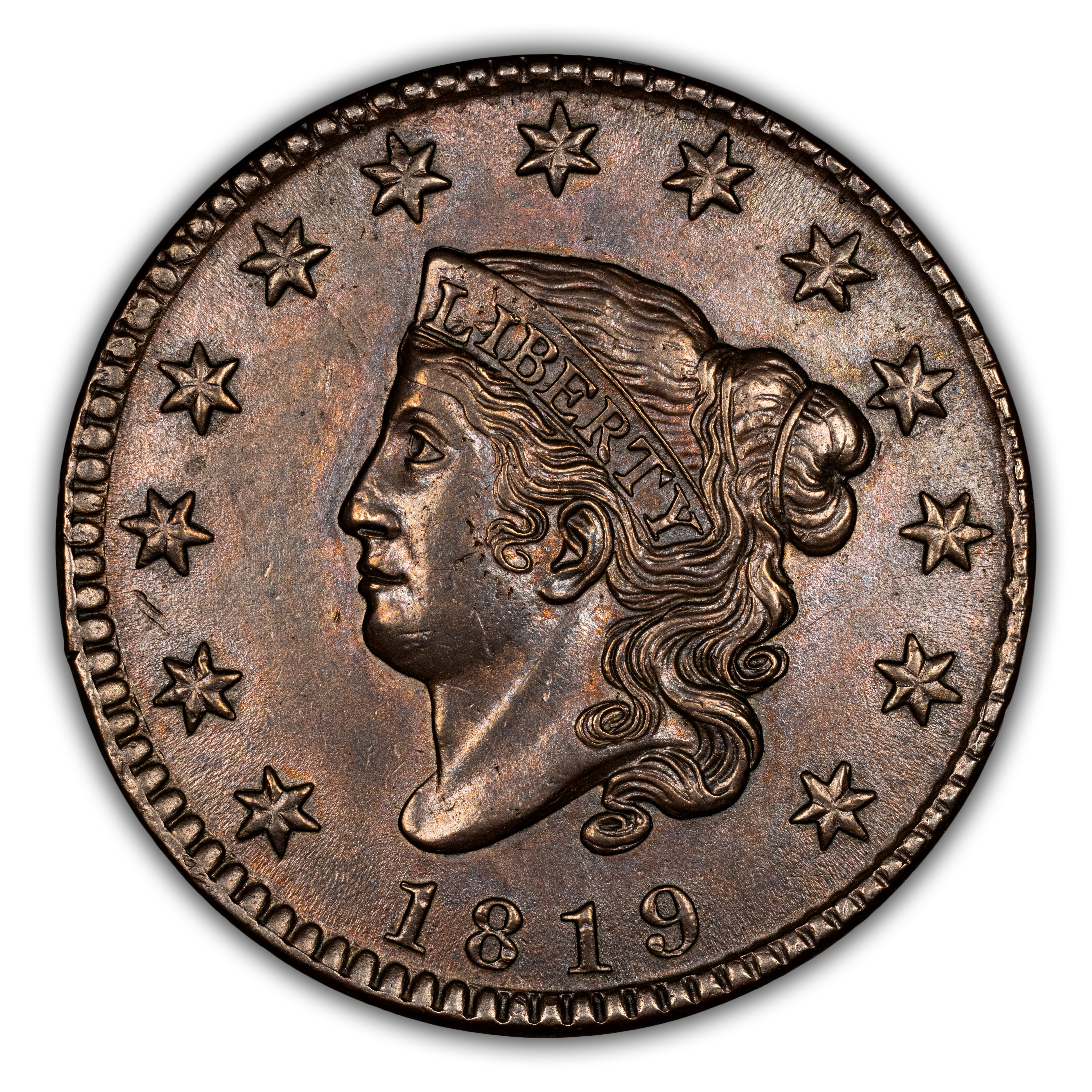 1819 1c Small Date MS BN thumbnail 4
