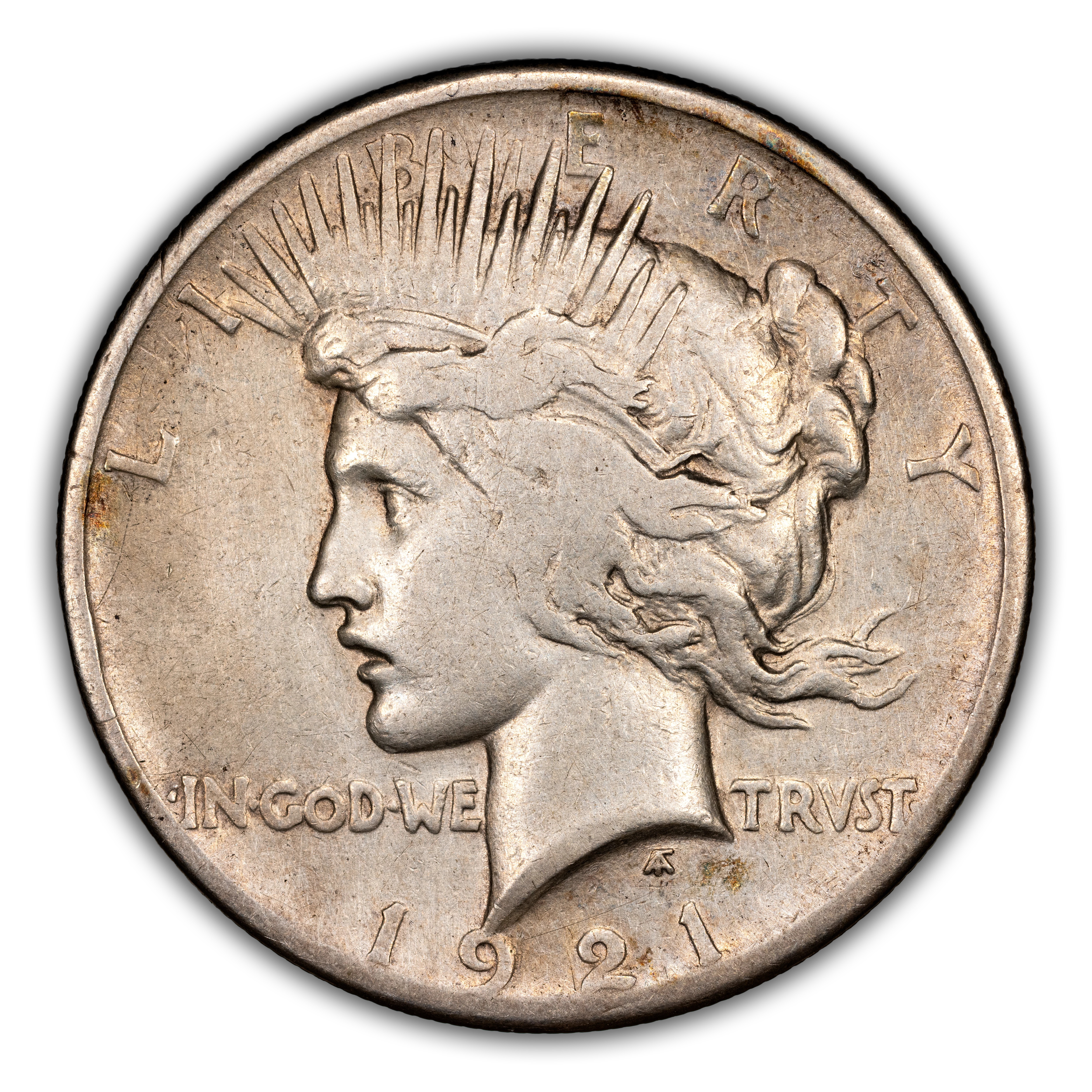1921 $1  Peace, High Relief MS thumbnail 9
