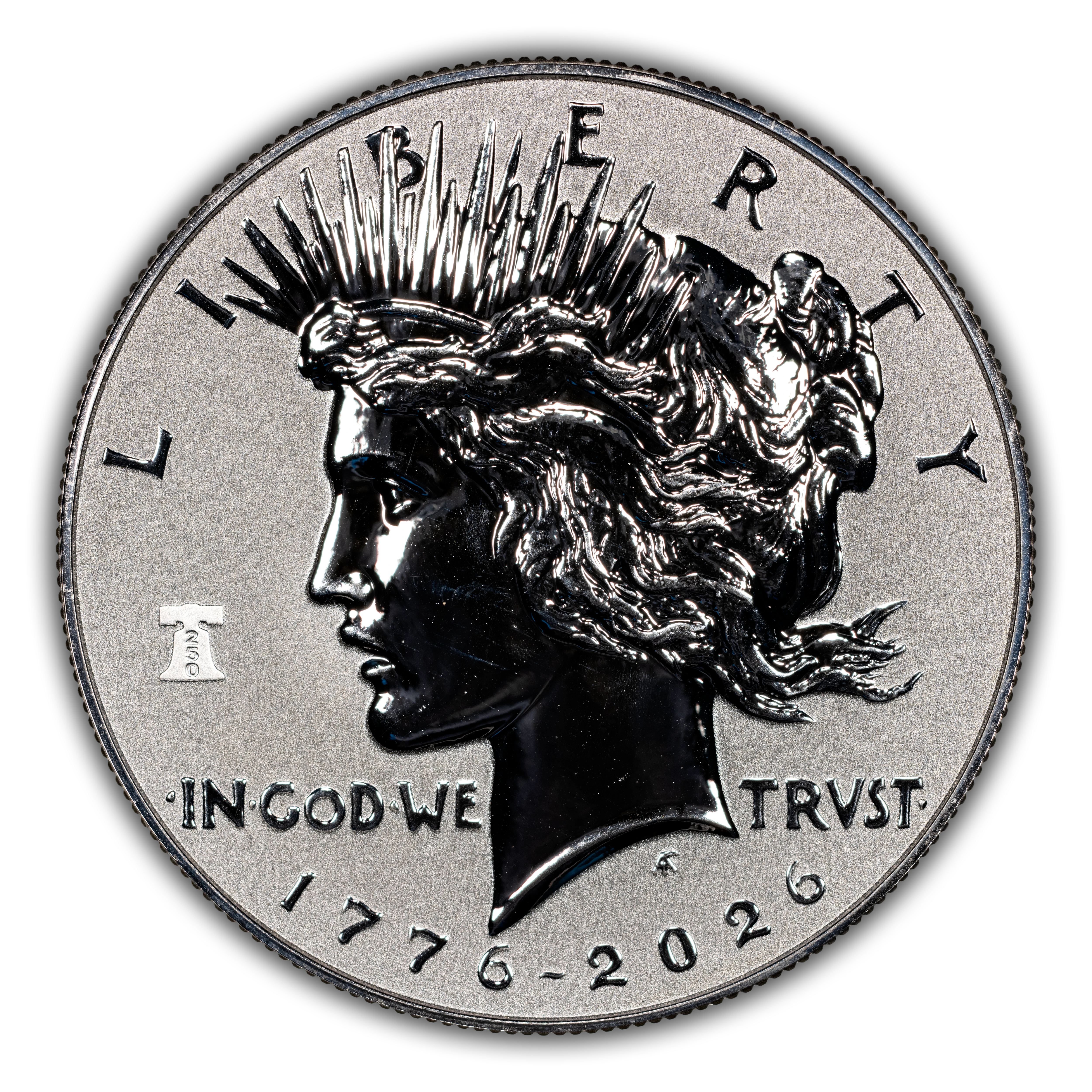 1776~2026-P S$1  Peace, Liberty Bell Privy, Reverse Proof PR thumbnail 5