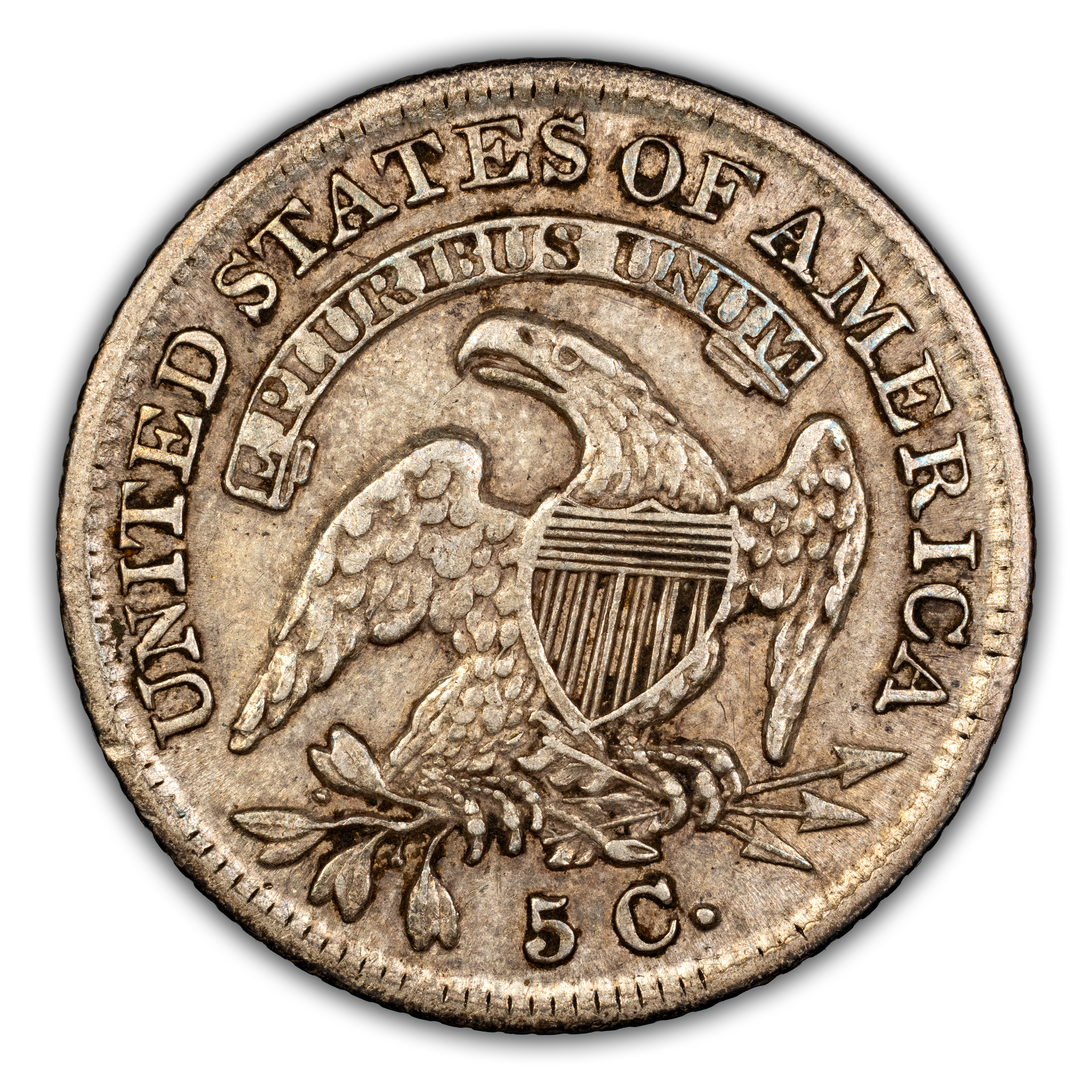 1835 H10c Large Date, Small 5c, LM-5.1 MS thumbnail 5