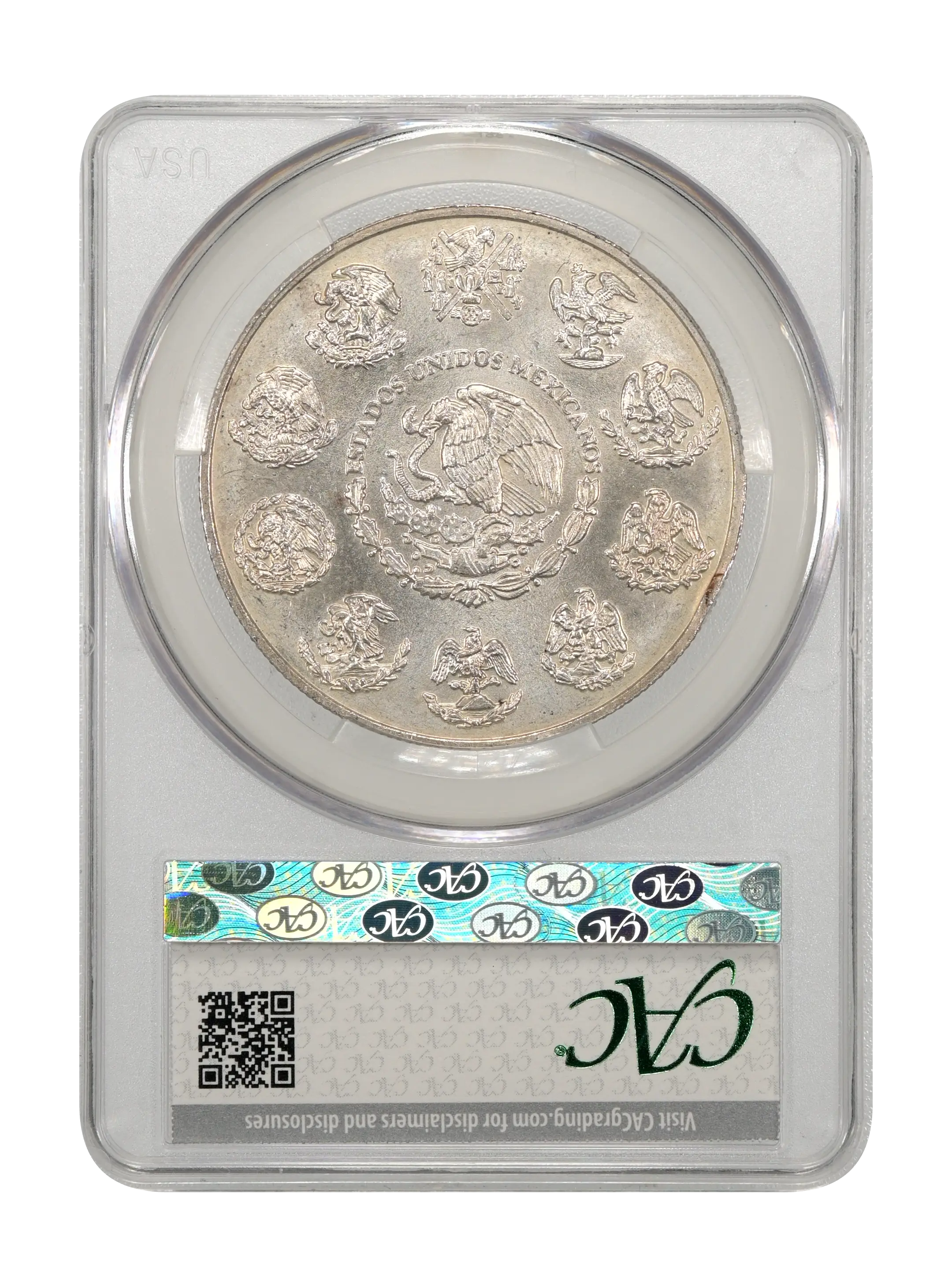 2001-Mo 1 Onza Libertad, Silver MS (KM-639) thumbnail 16