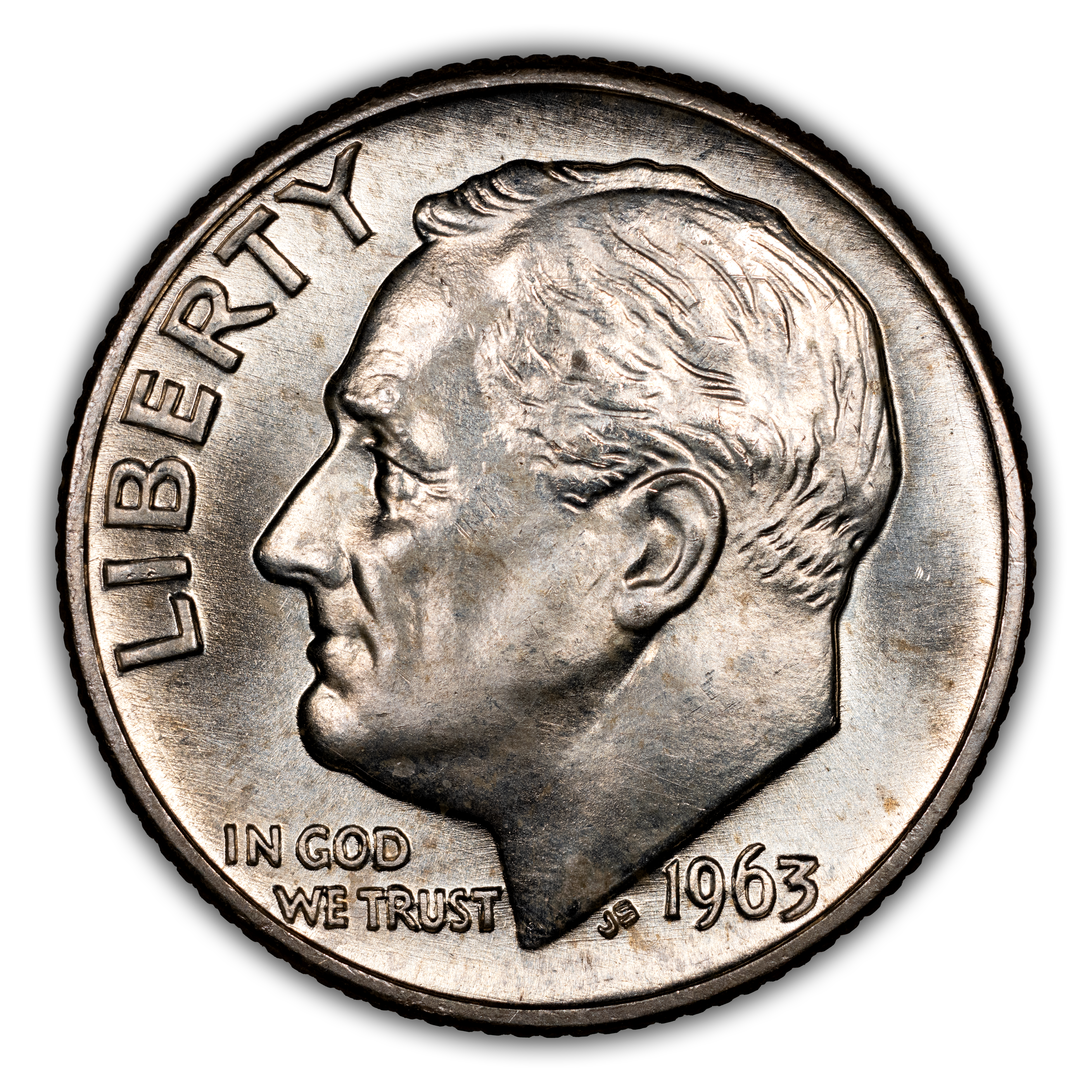 1963-D 10c MS thumbnail 4