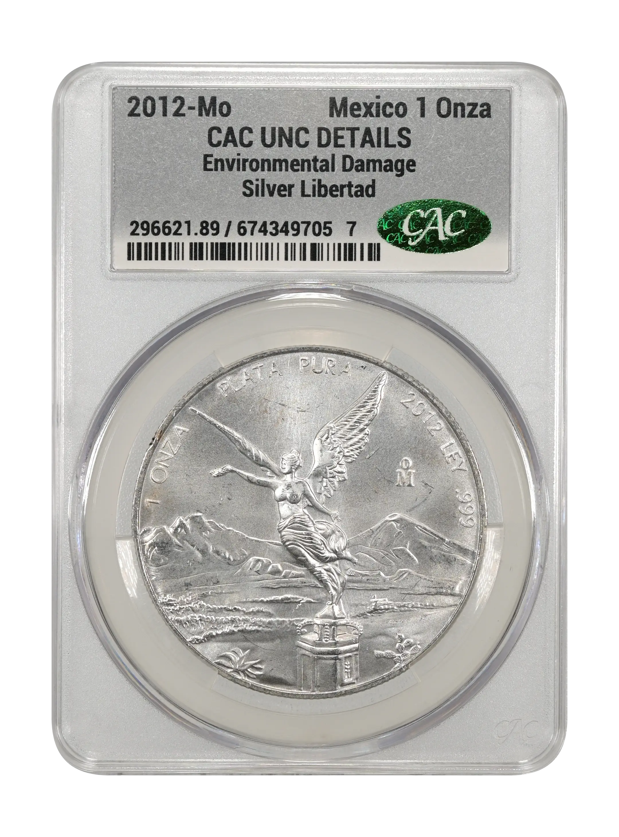 2012-Mo 1 Onza Libertad, Silver MS (KM-639) thumbnail 6