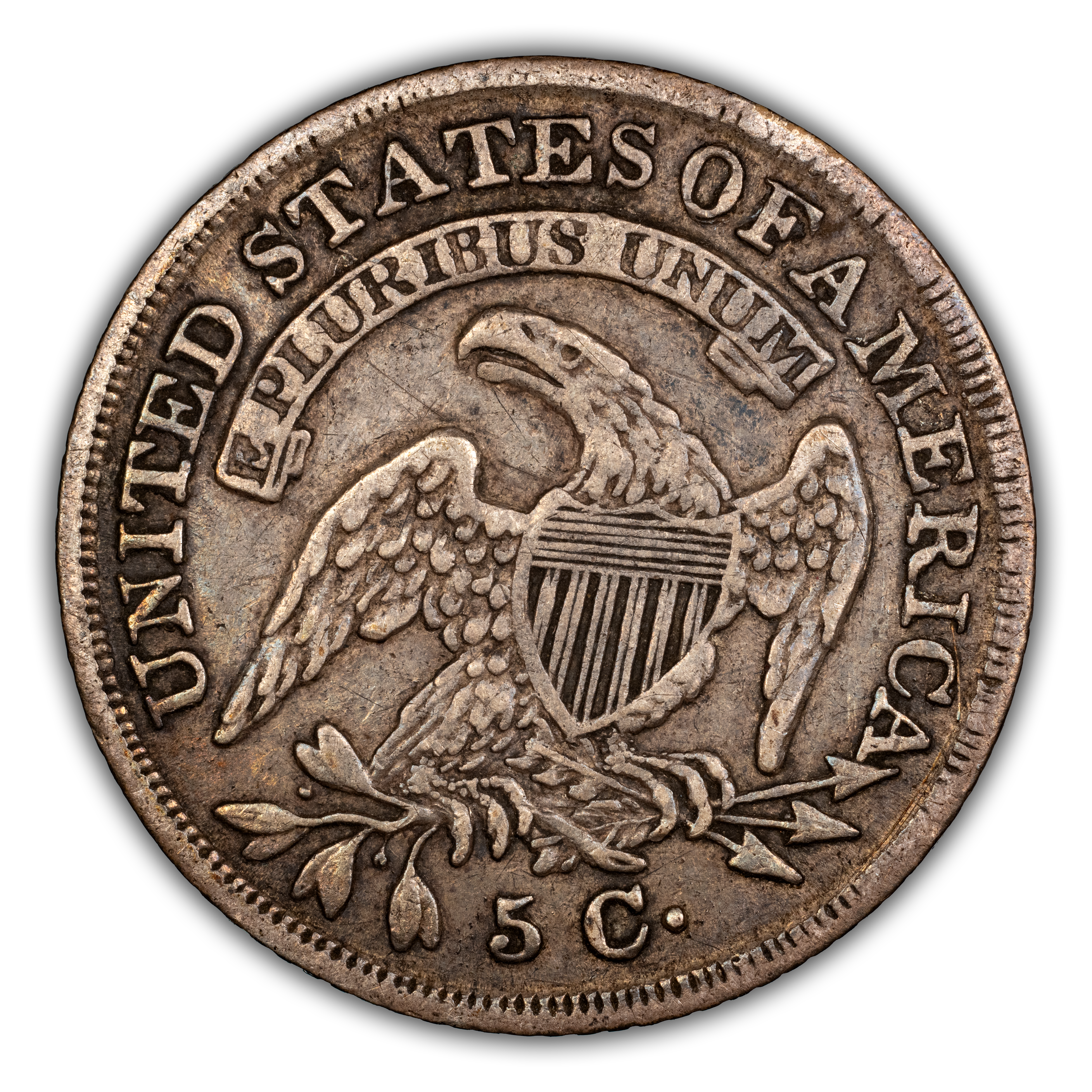1835 H10c Small Date, Small 5c, LM-11 MS thumbnail 4