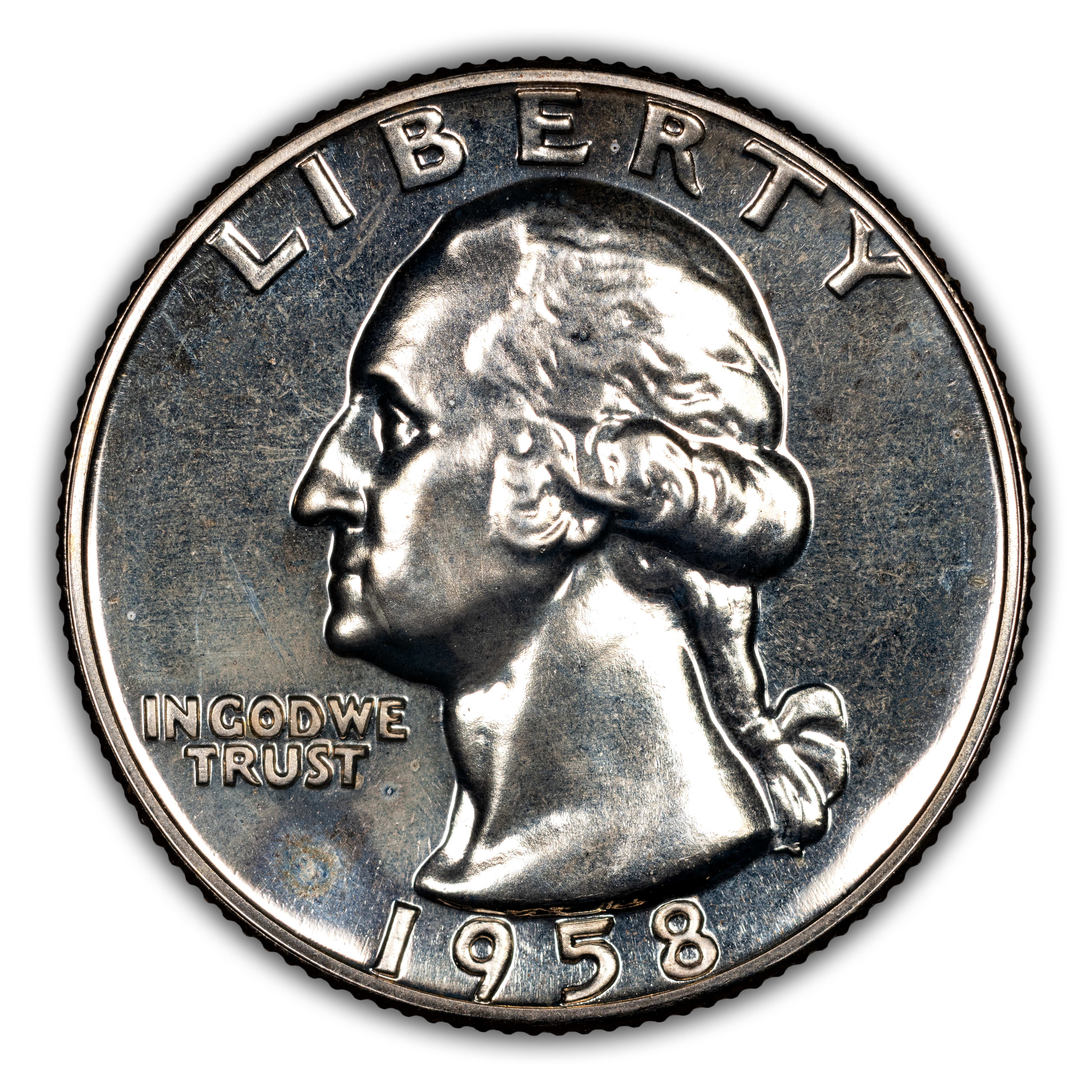 Washington Quarter Set 25c 1950-64, 15 Coins PR thumbnail 20