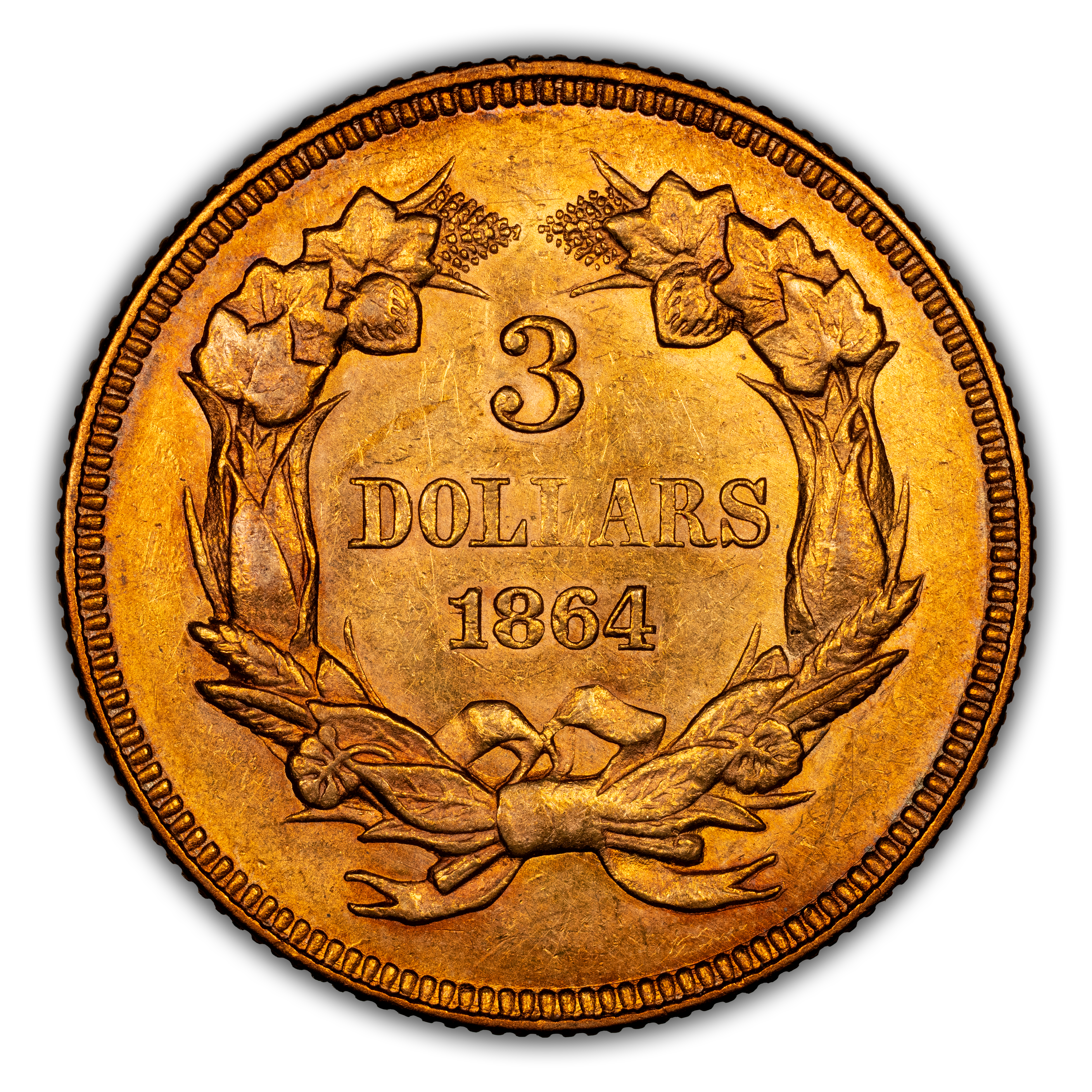 1864 $3  MS thumbnail 18