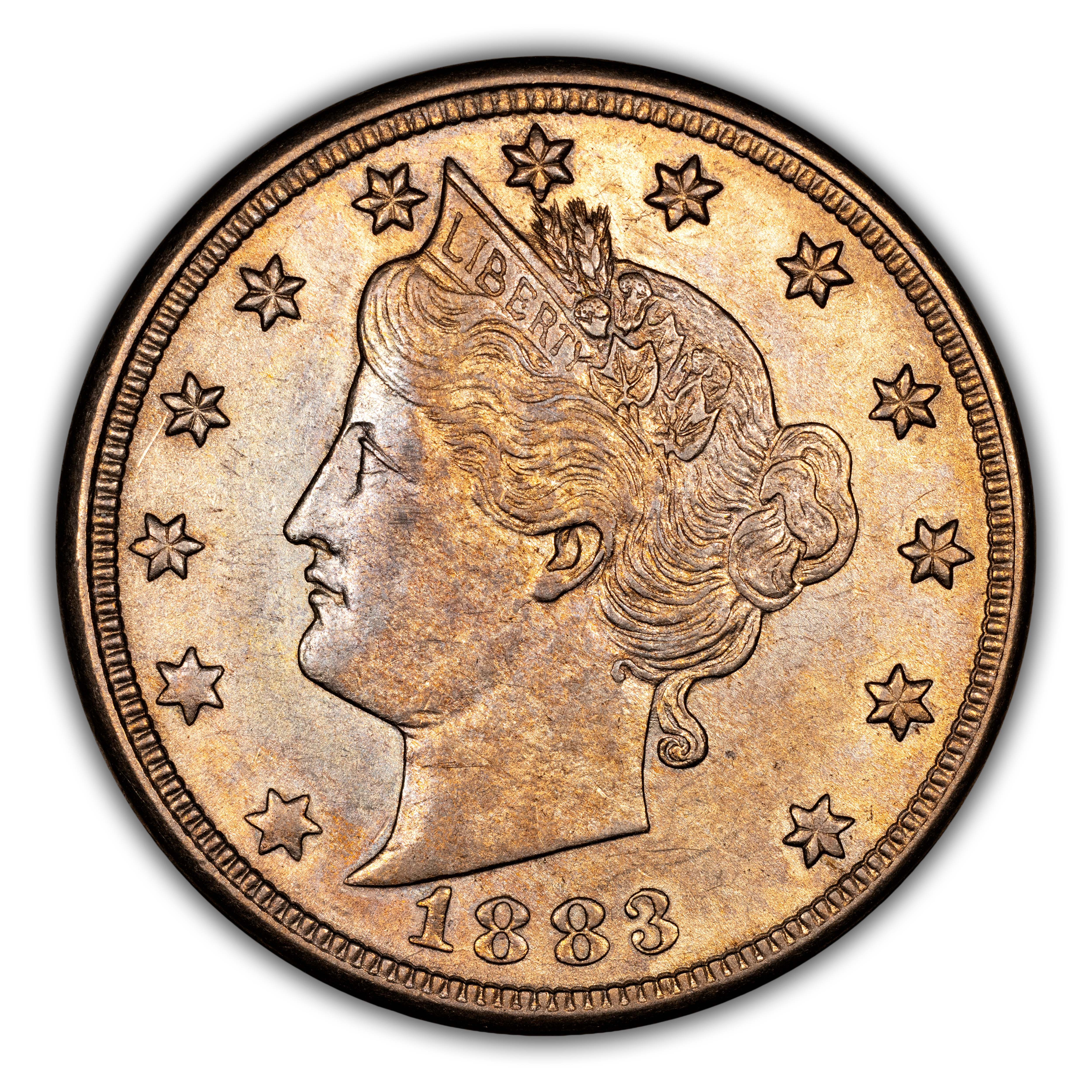 1883 5c Cents MS thumbnail 3