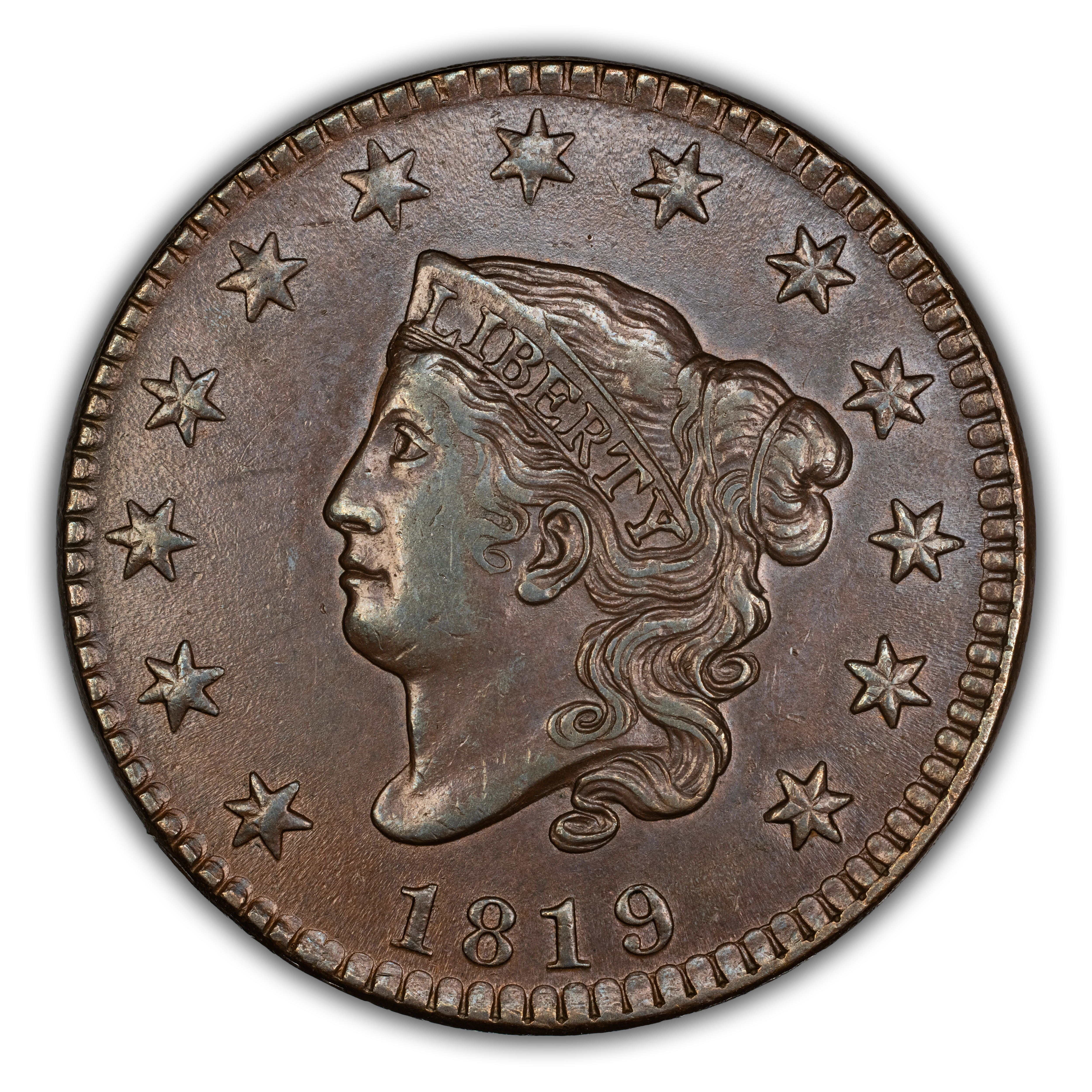 1819 1c Small Date MS BN thumbnail 3