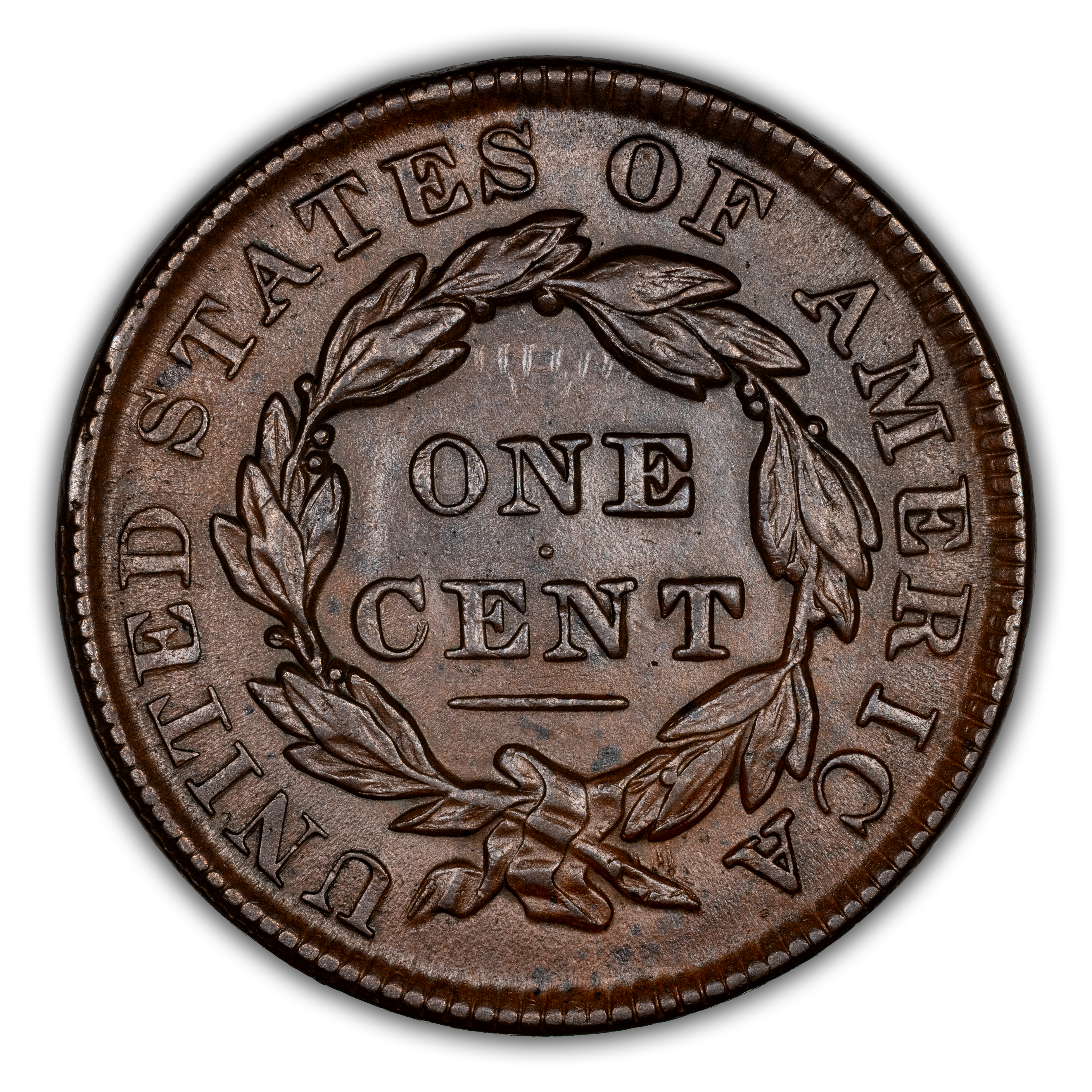 1835 1c Small 8, Small Stars MS BN AG3 BN CAC thumbnail 23