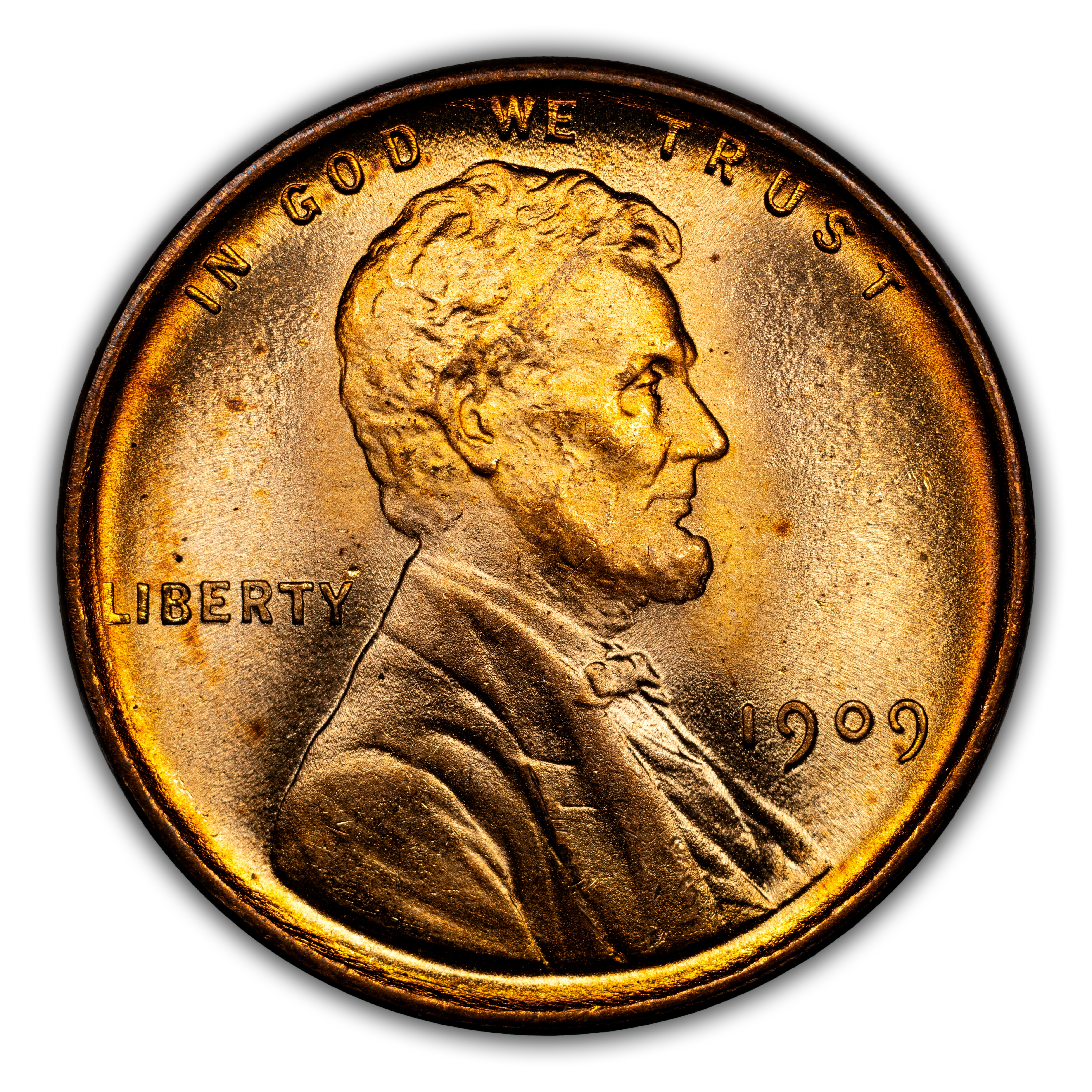 1909 1c Lincoln MS RD thumbnail 3