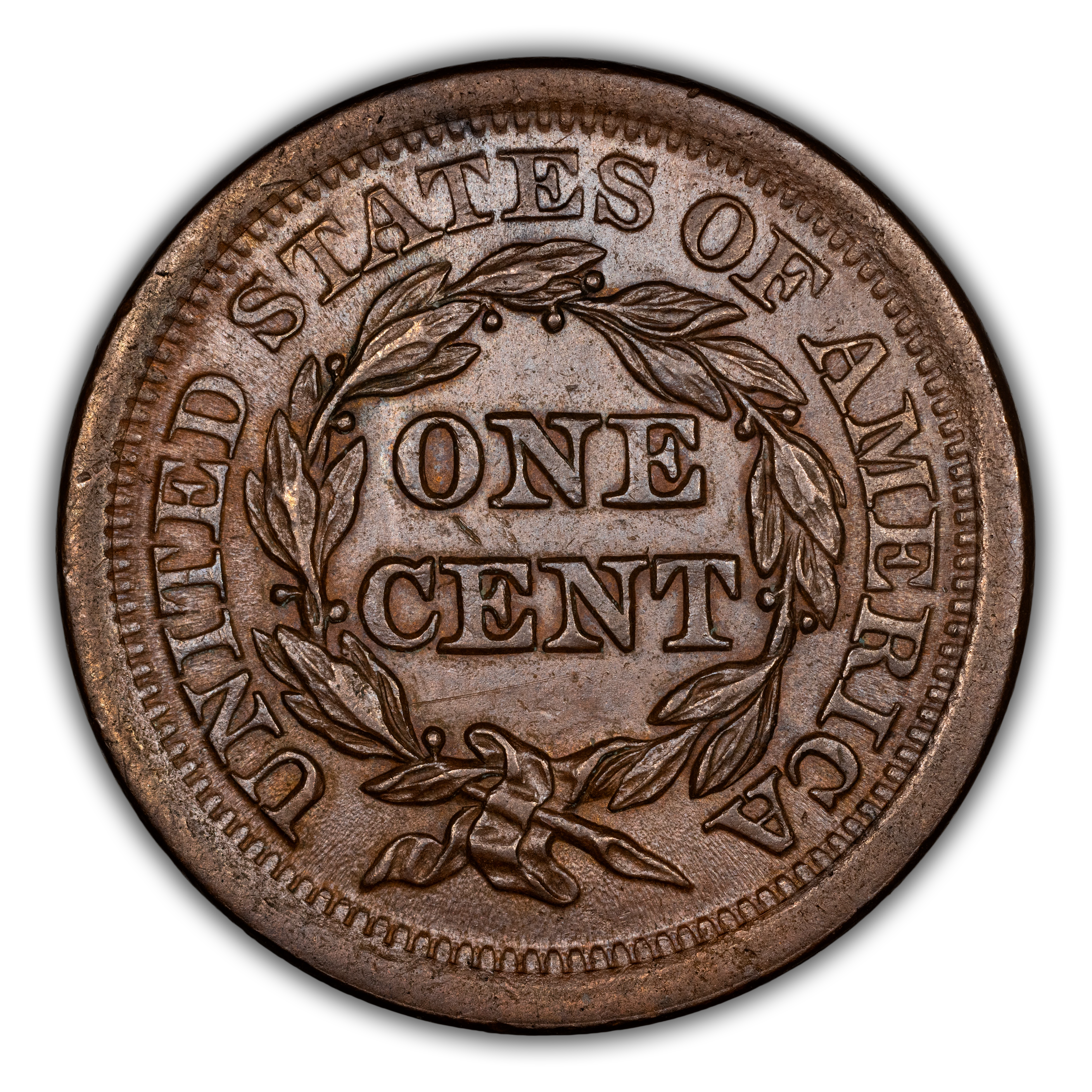 1843 1c Mature Head, Large Letters MS BN thumbnail 9
