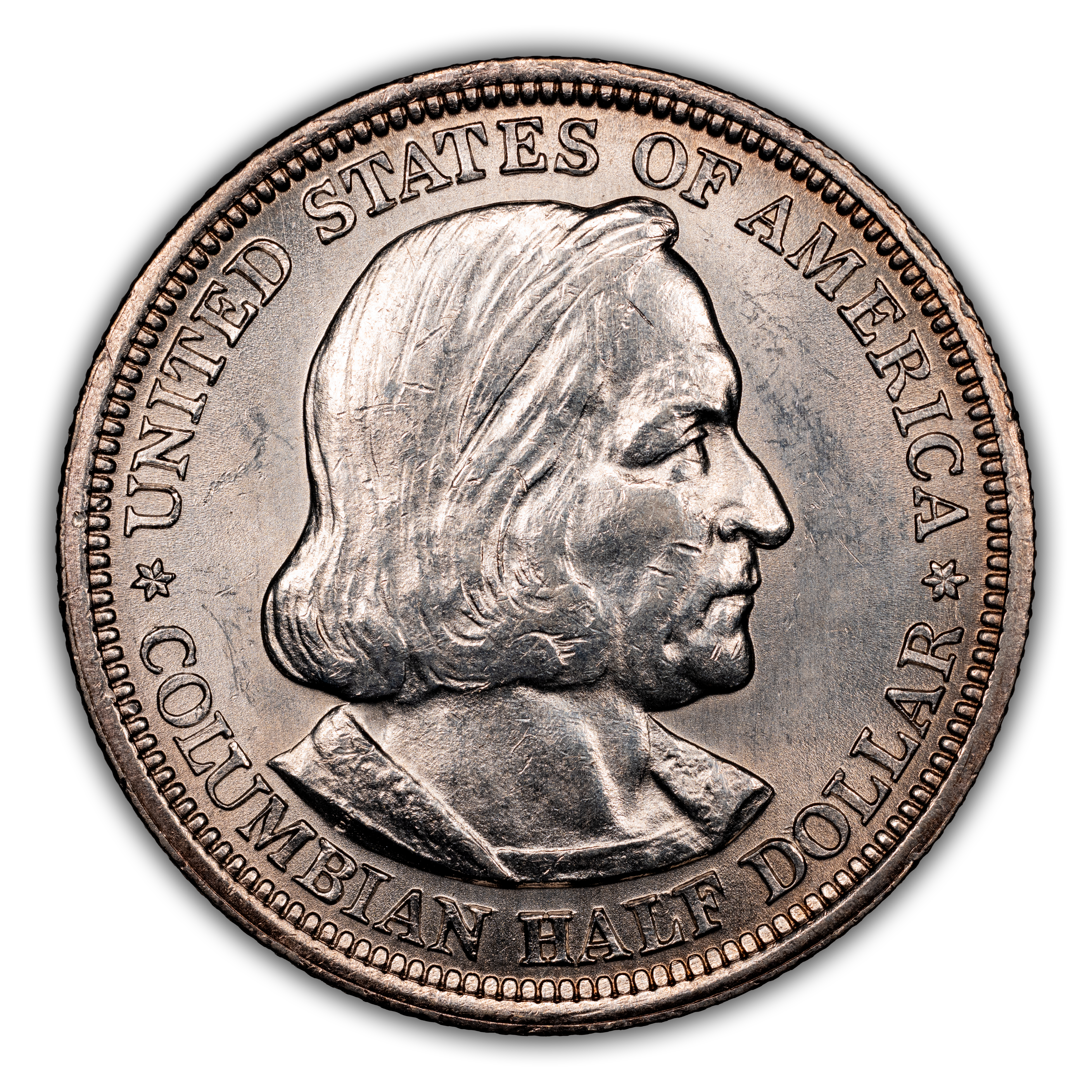 1893 50c Columbian Exposition MS thumbnail 3