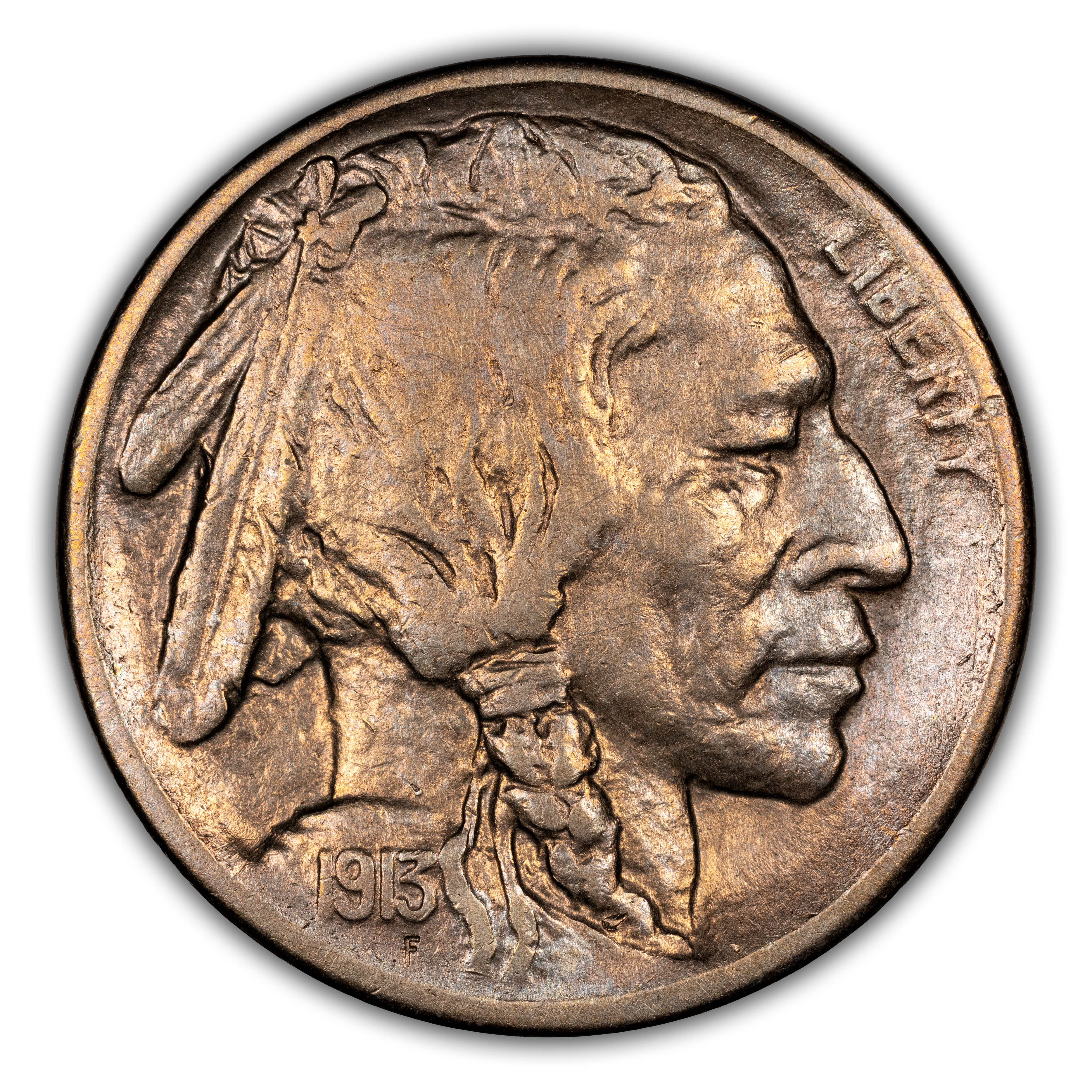 1913-S 5c Buffalo, Type 1 MS thumbnail 4