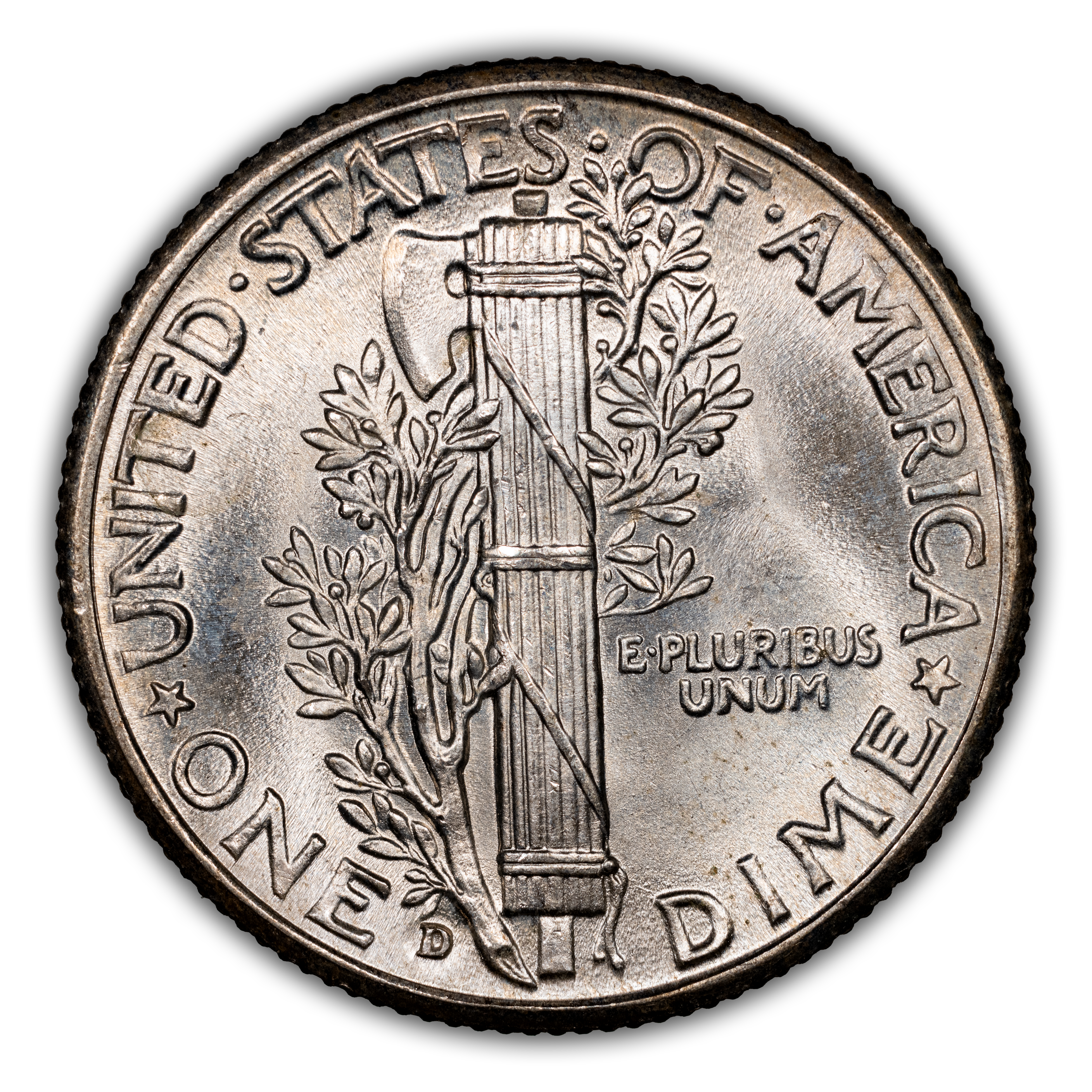 1943-D/D 10c Repunched Mintmark, FS-501 MS thumbnail 19