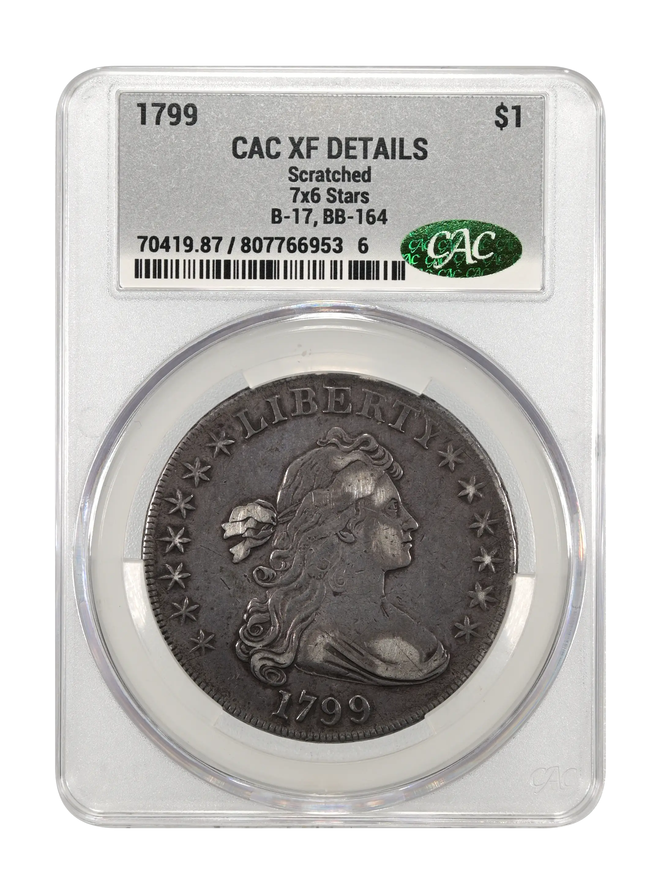 1799 $1  7x6 Stars, B-17, BB-164 MS thumbnail 13