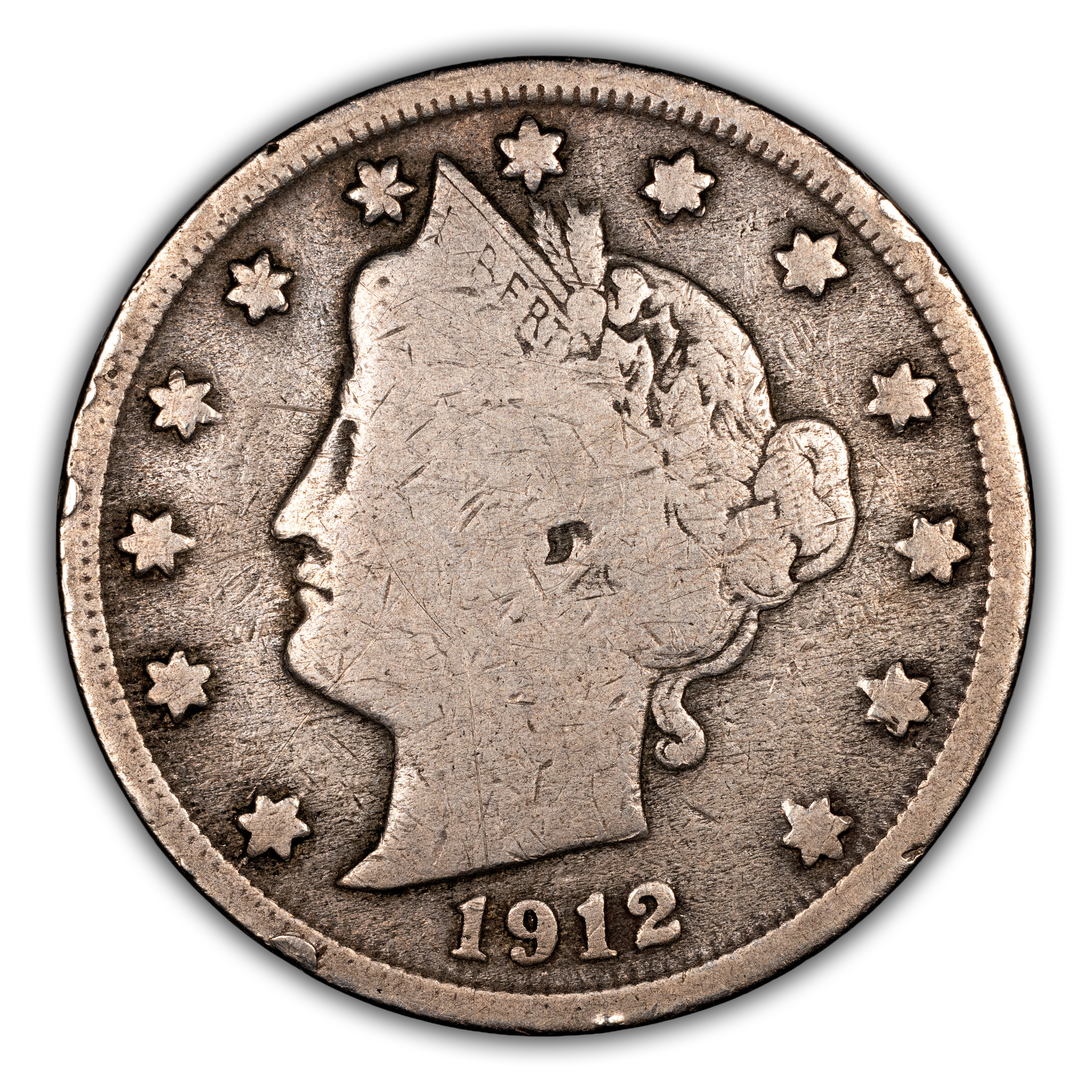 1912-S 5c MS61 CAC thumbnail 3