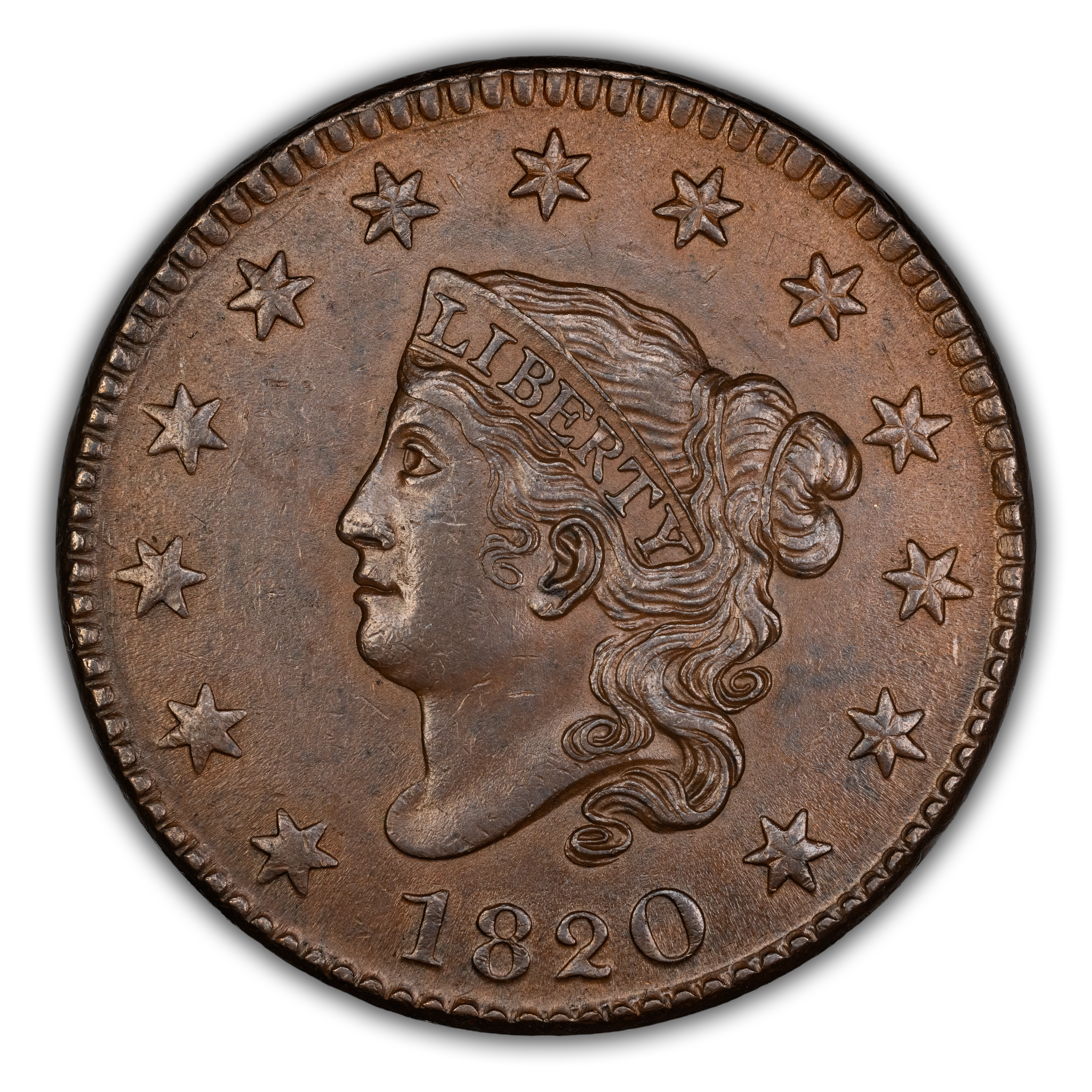1820 1c Large Date MS BN thumbnail 5