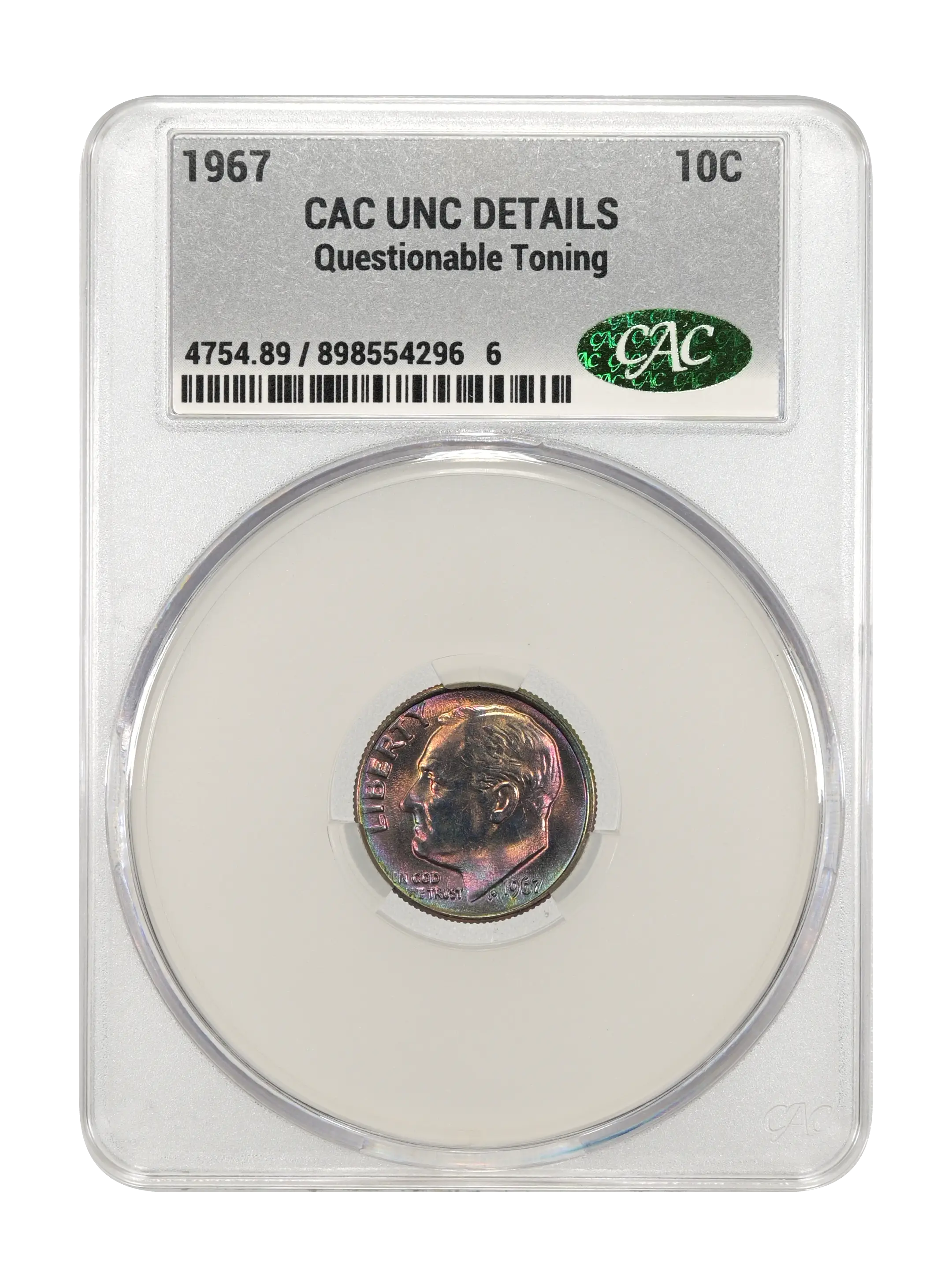 1967 10c MS thumbnail 8