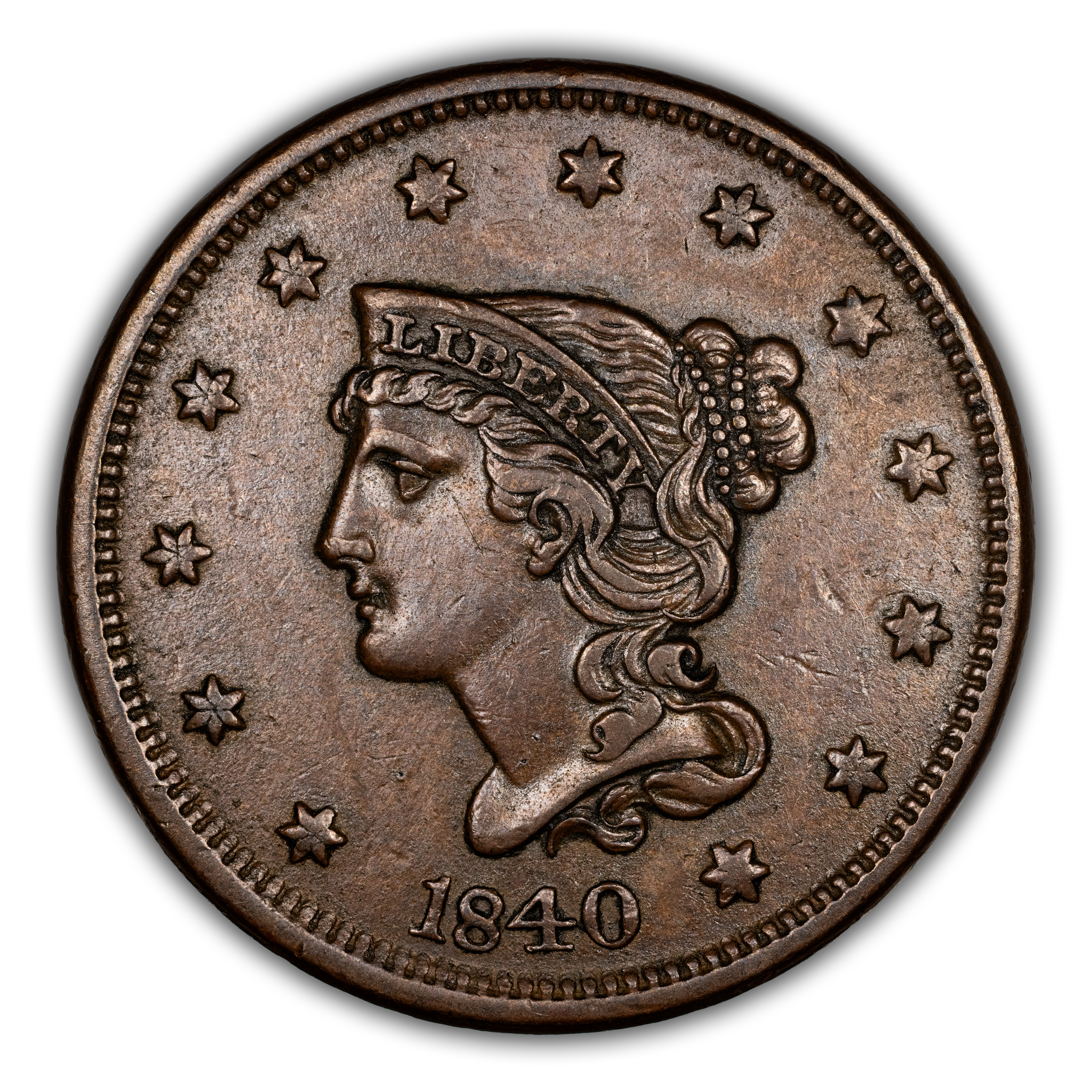 1840 1c Large Date MS BN thumbnail 4