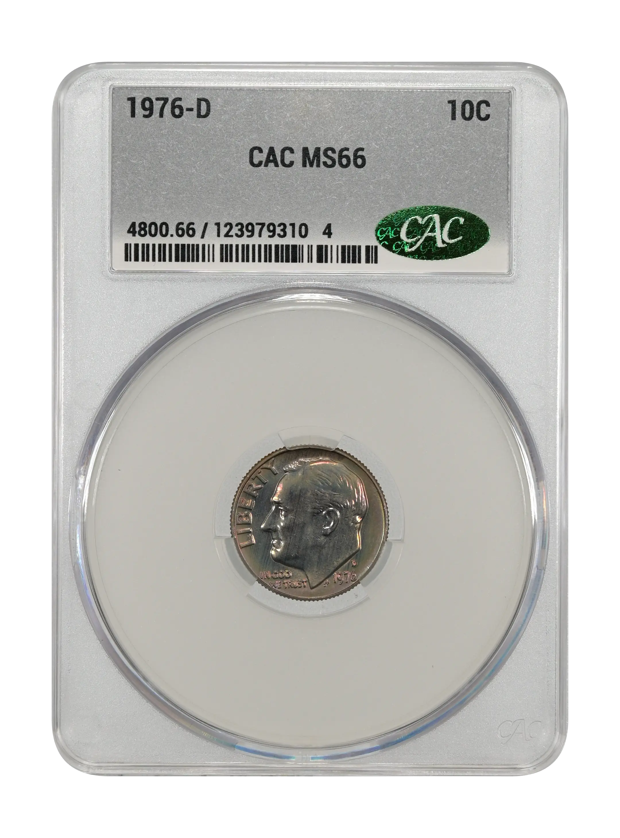 1976-D 10c MS thumbnail 5