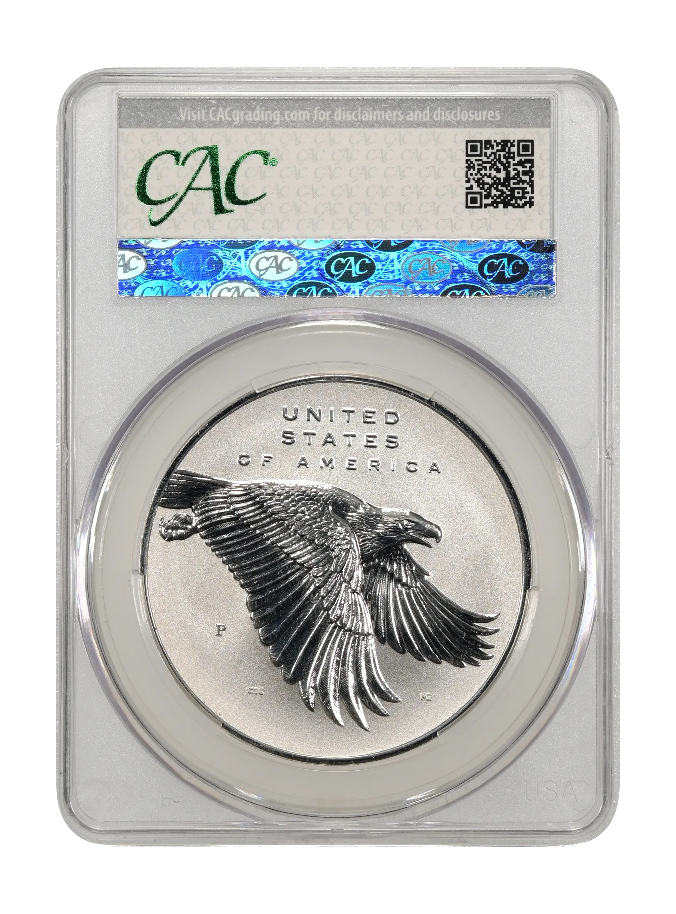 2017-P Medal 1oz Silver, American Liberty, 225th Anniv, Rev. Proof PR thumbnail 7
