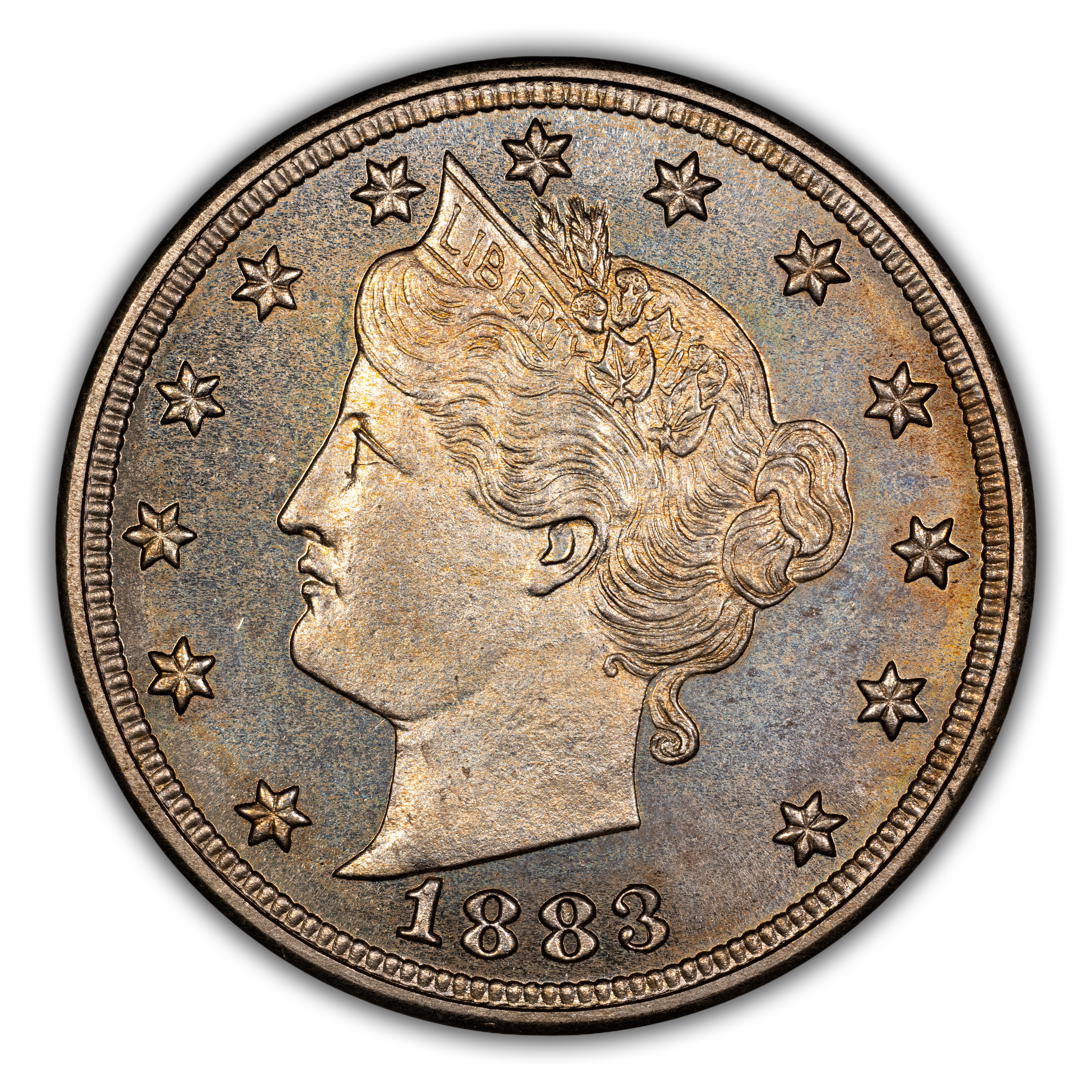 1883 5c Cents PR61 CAC thumbnail 3