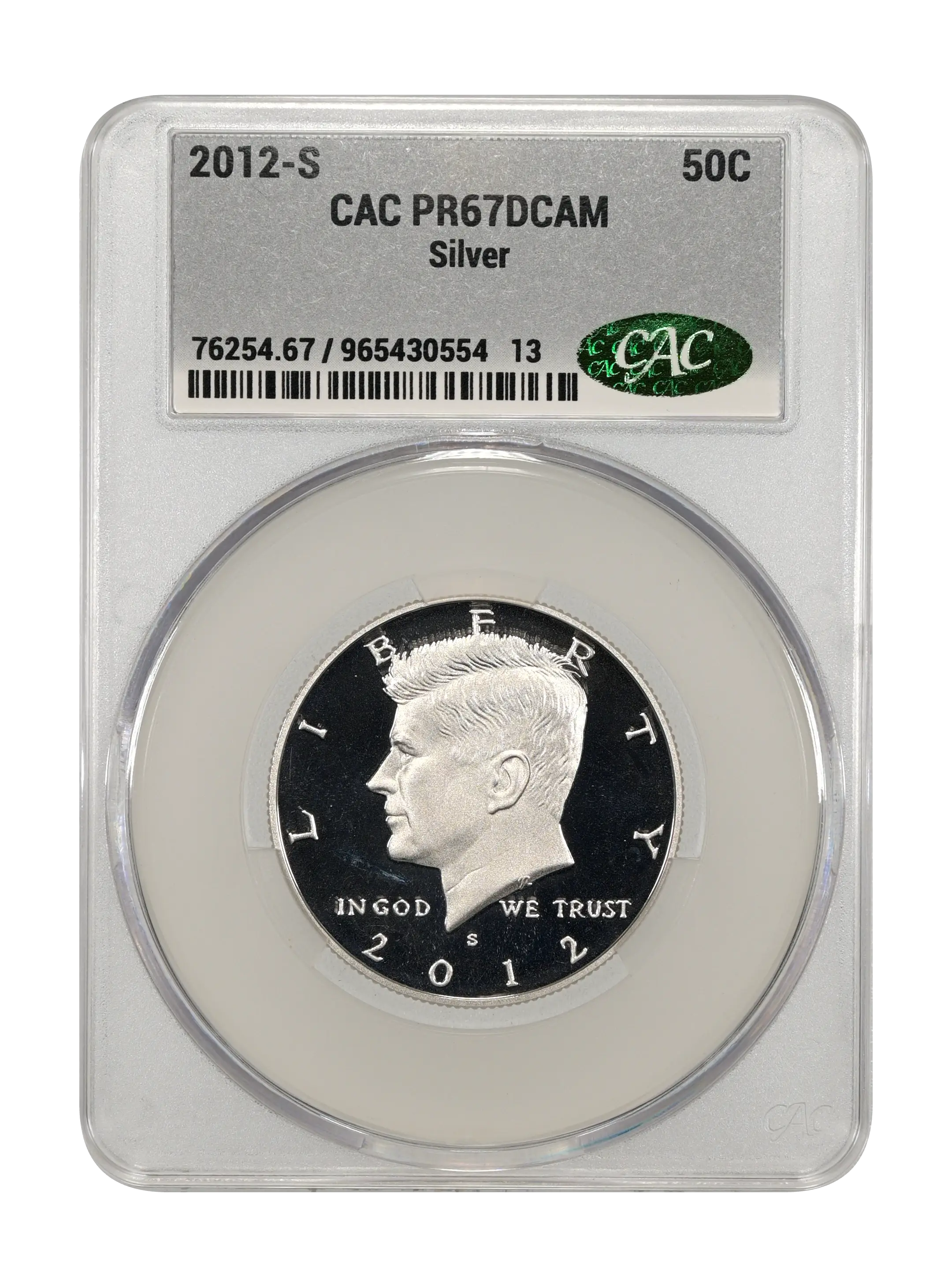 2012-S 50c Silver PR DCAM thumbnail 8