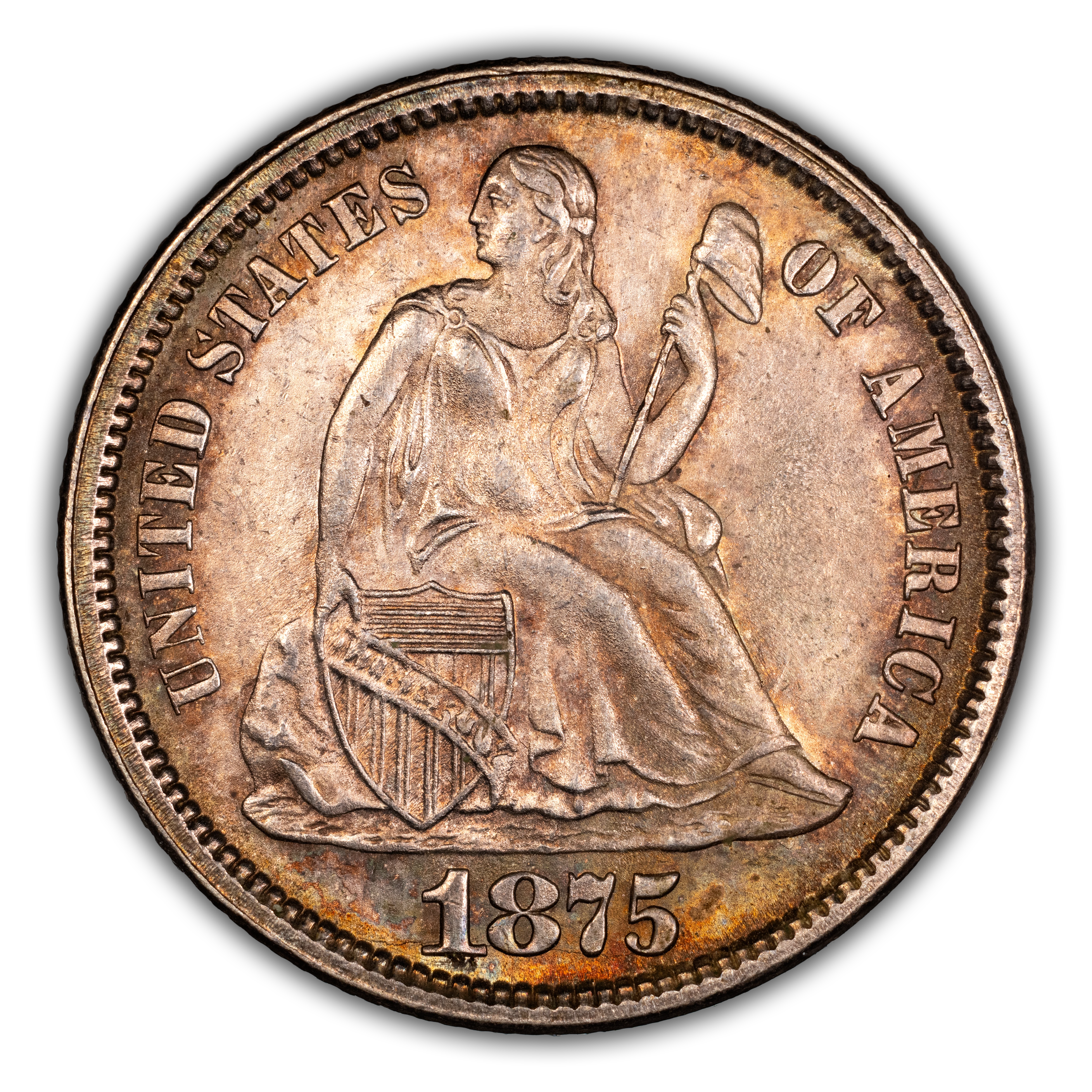 1875 10c MS thumbnail 3