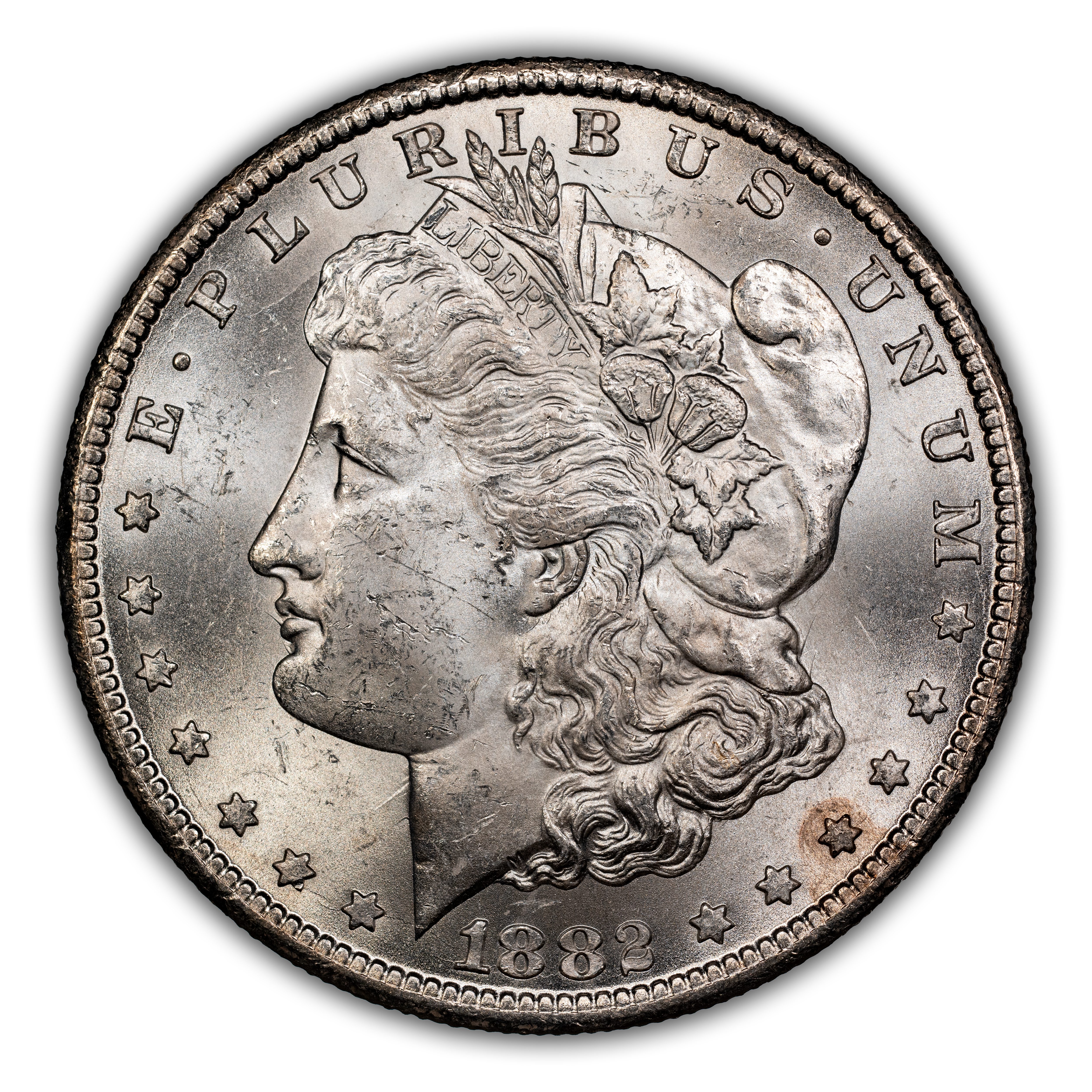 1882-CC $1  Multiple Vee Clashed Reverse, VAM-2C3 MS62 CAC thumbnail 24