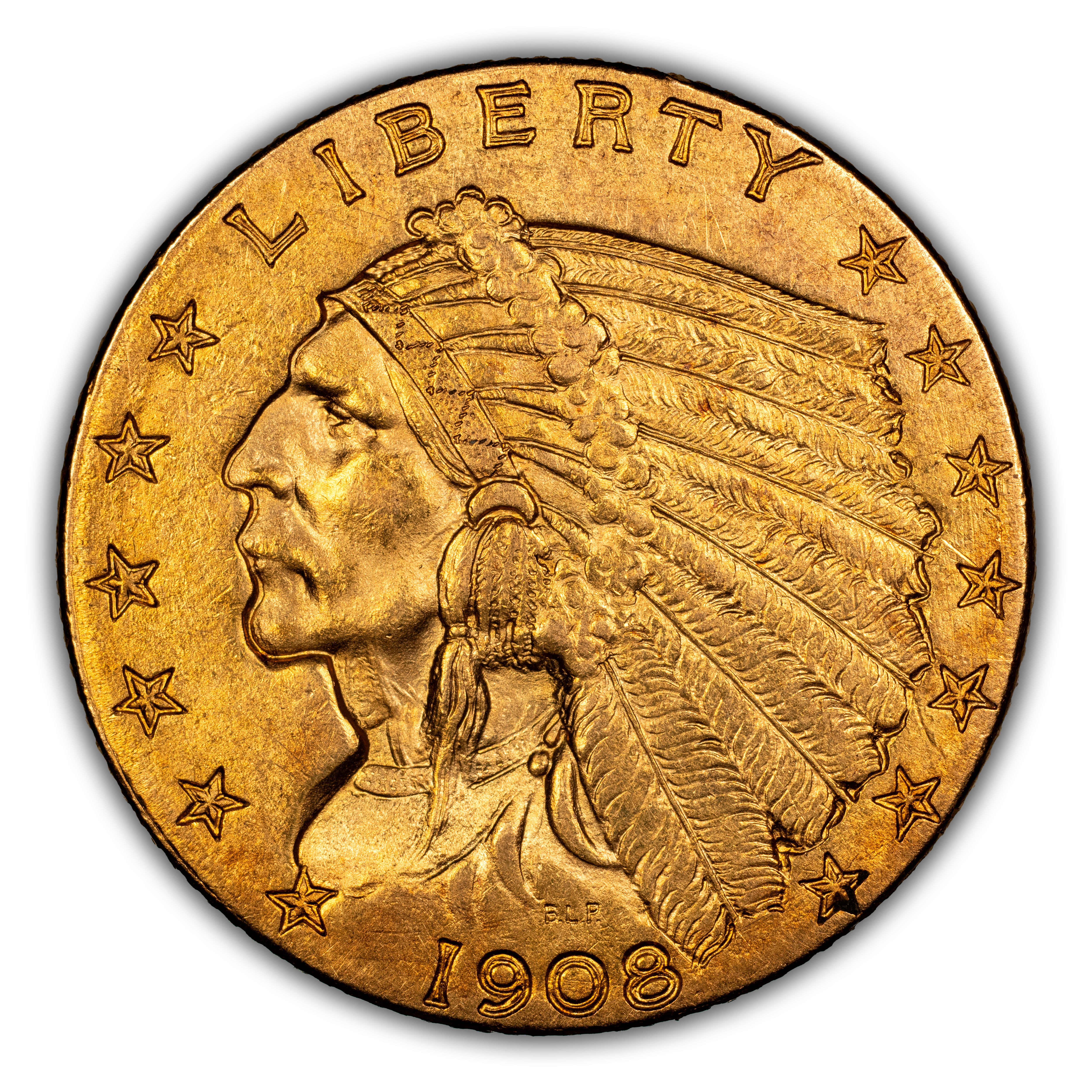 1908 $2 1/2 MS thumbnail 5