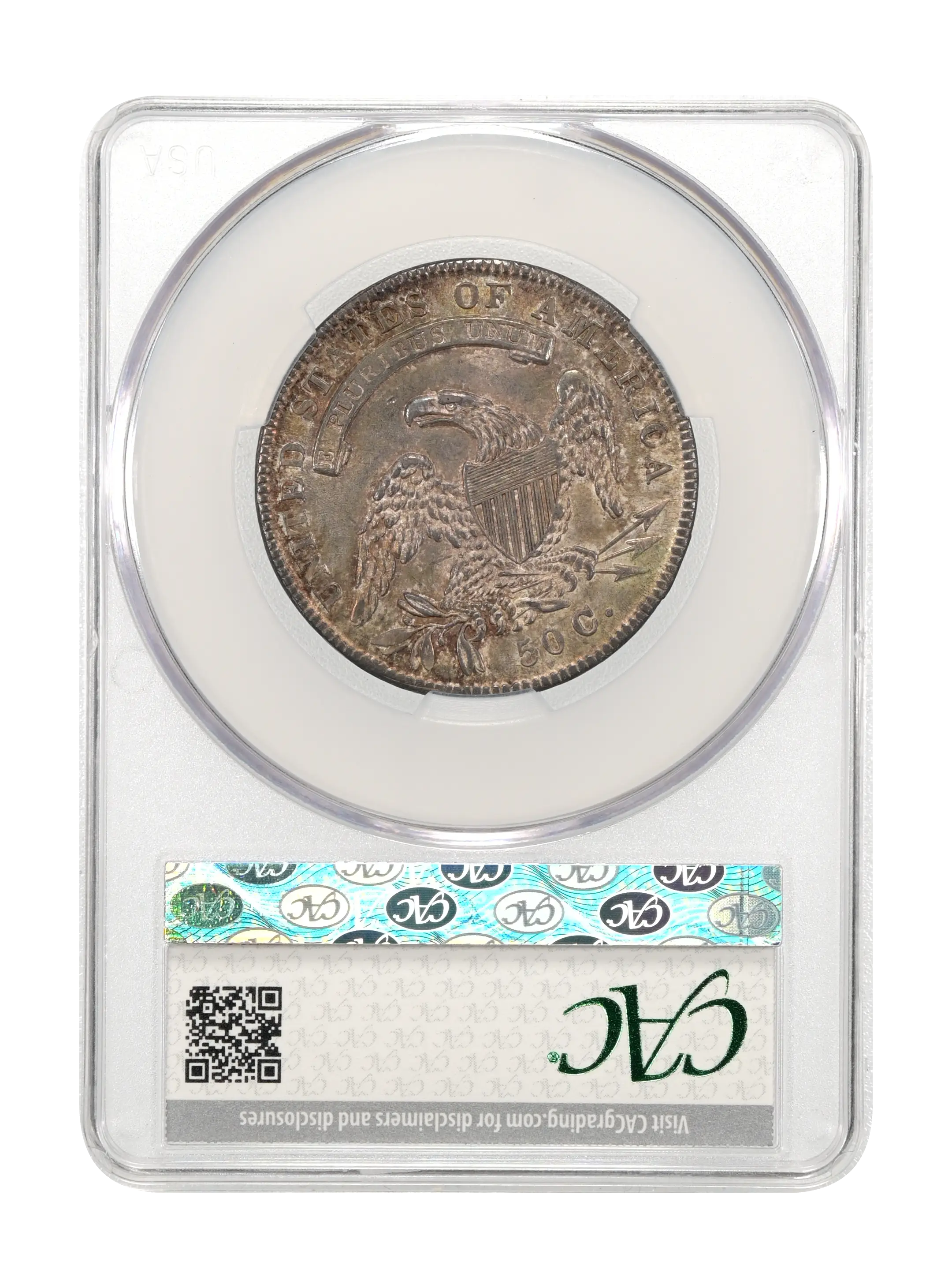 1834 50c Small Date, Small Letters, O-113 MS thumbnail 17