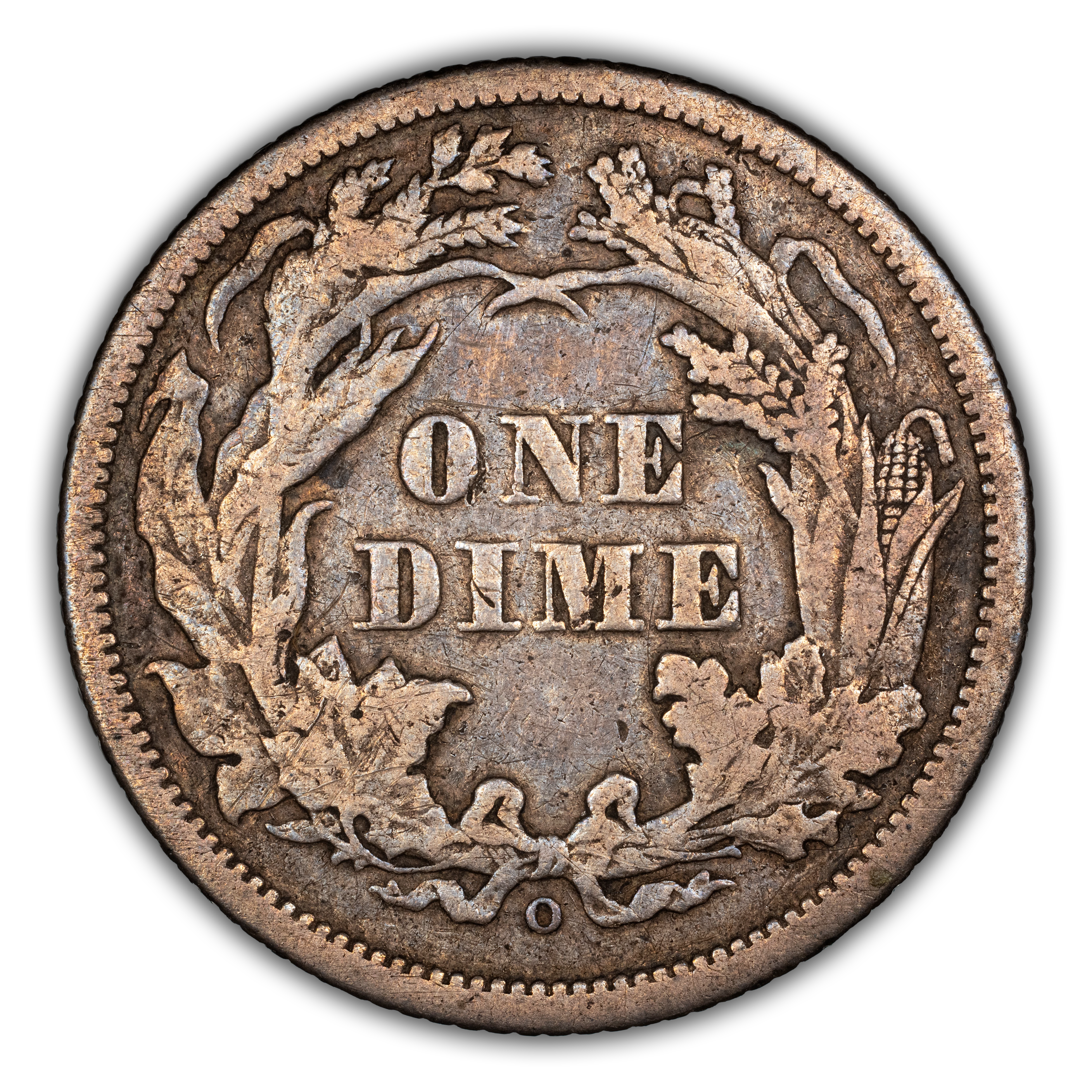 1860-O 10c G4 CAC thumbnail 22