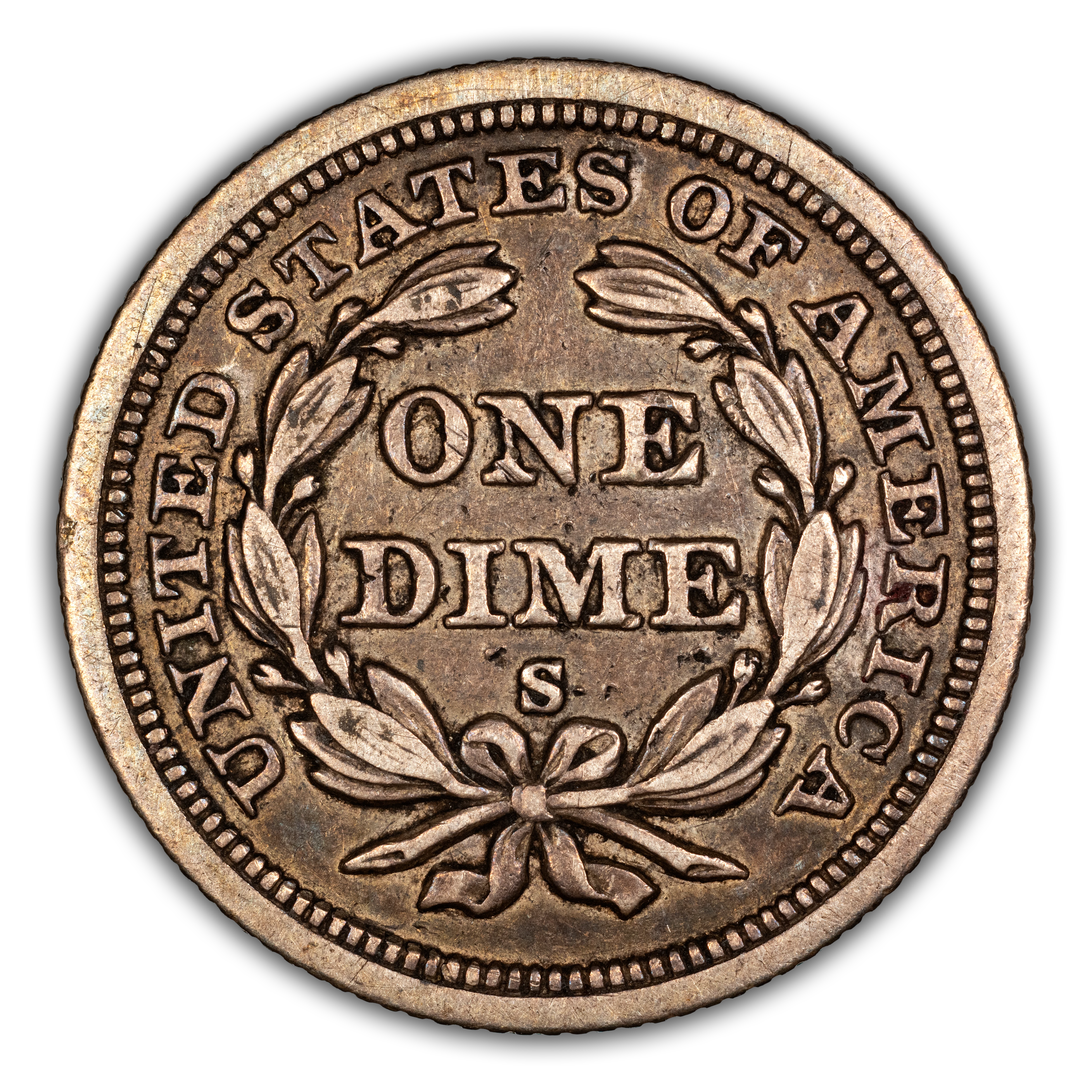 1858-S 10c MS thumbnail 18