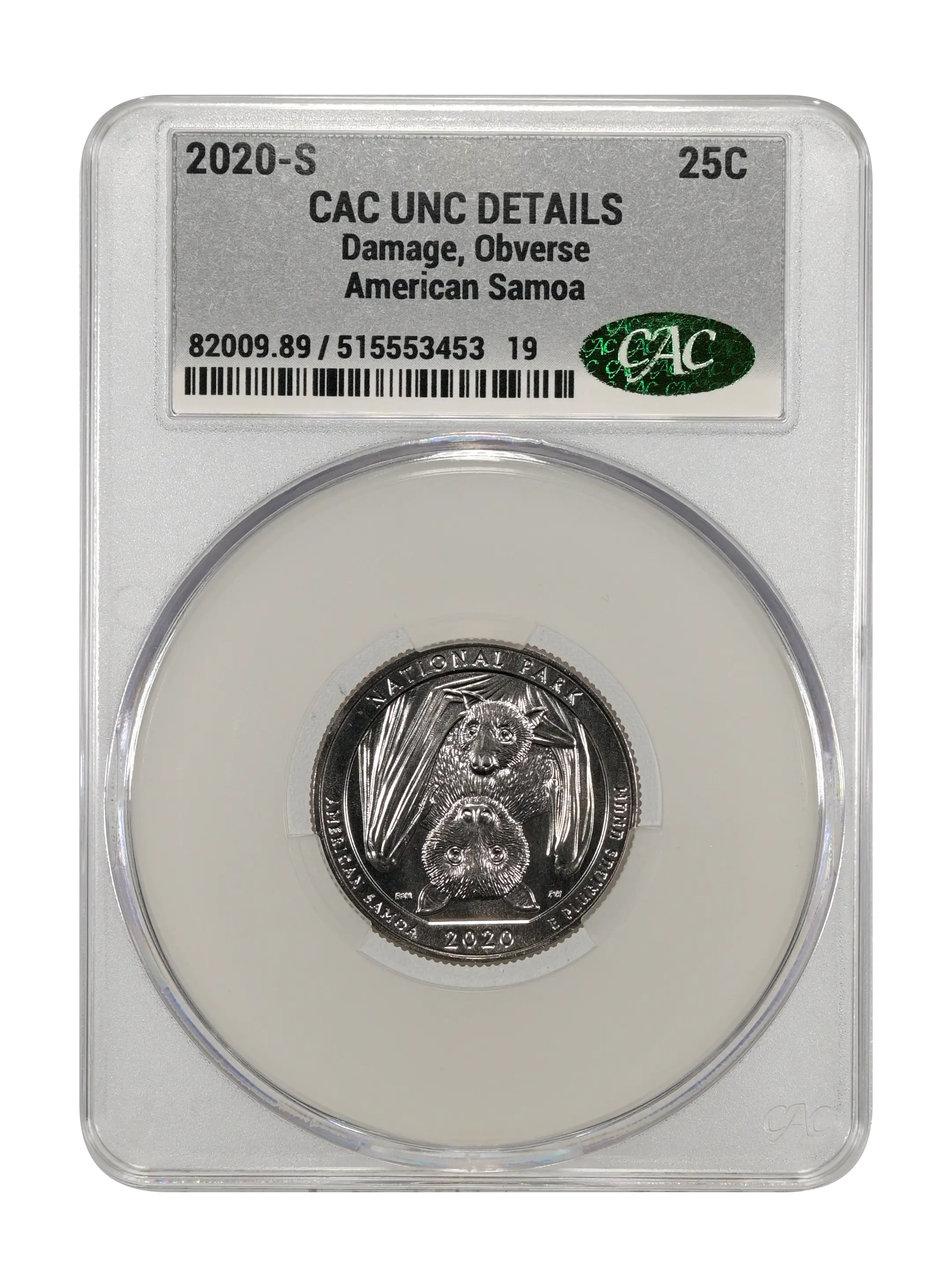 2020-S 25c American Samoa MS thumbnail 3