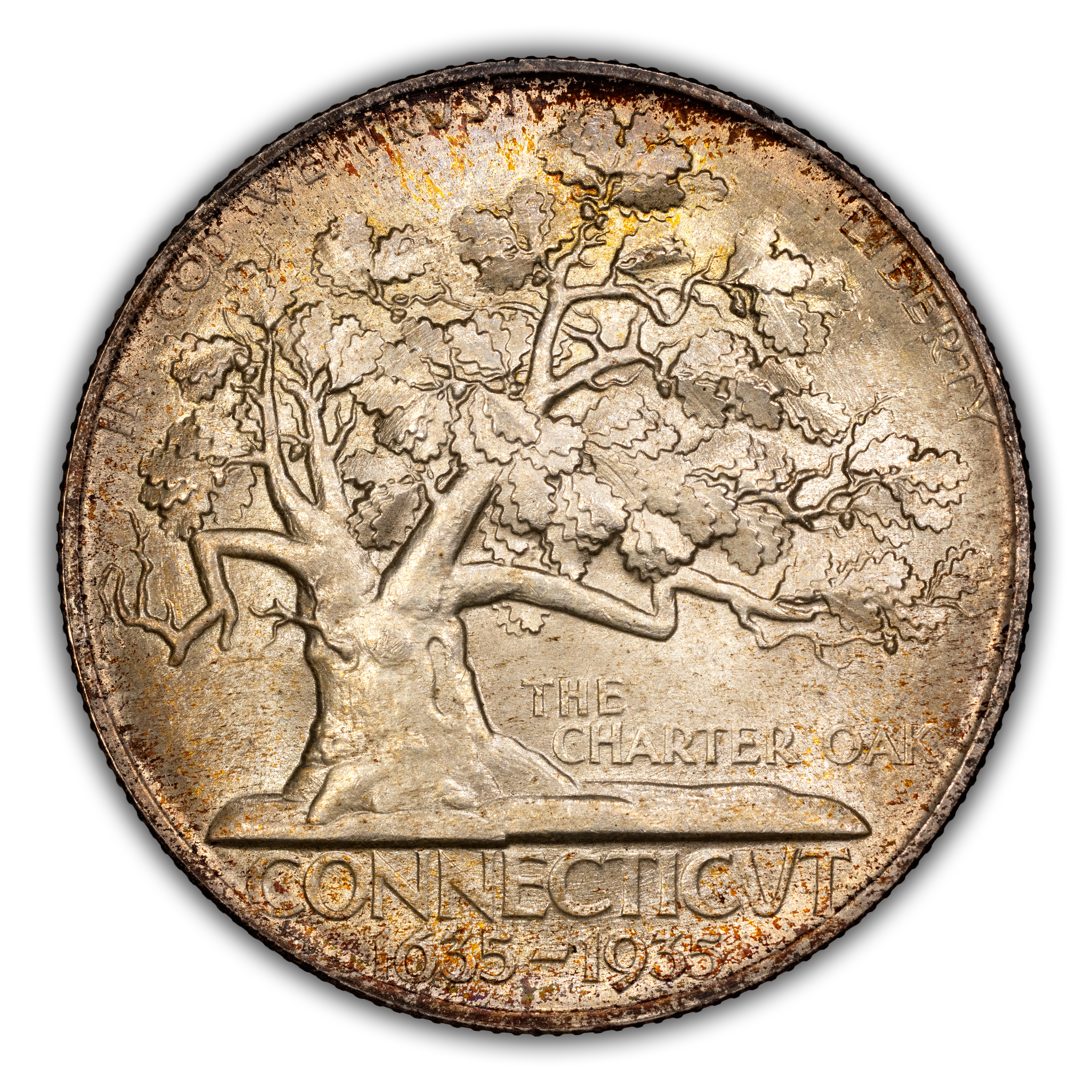1935 50c Connecticut MS thumbnail 3