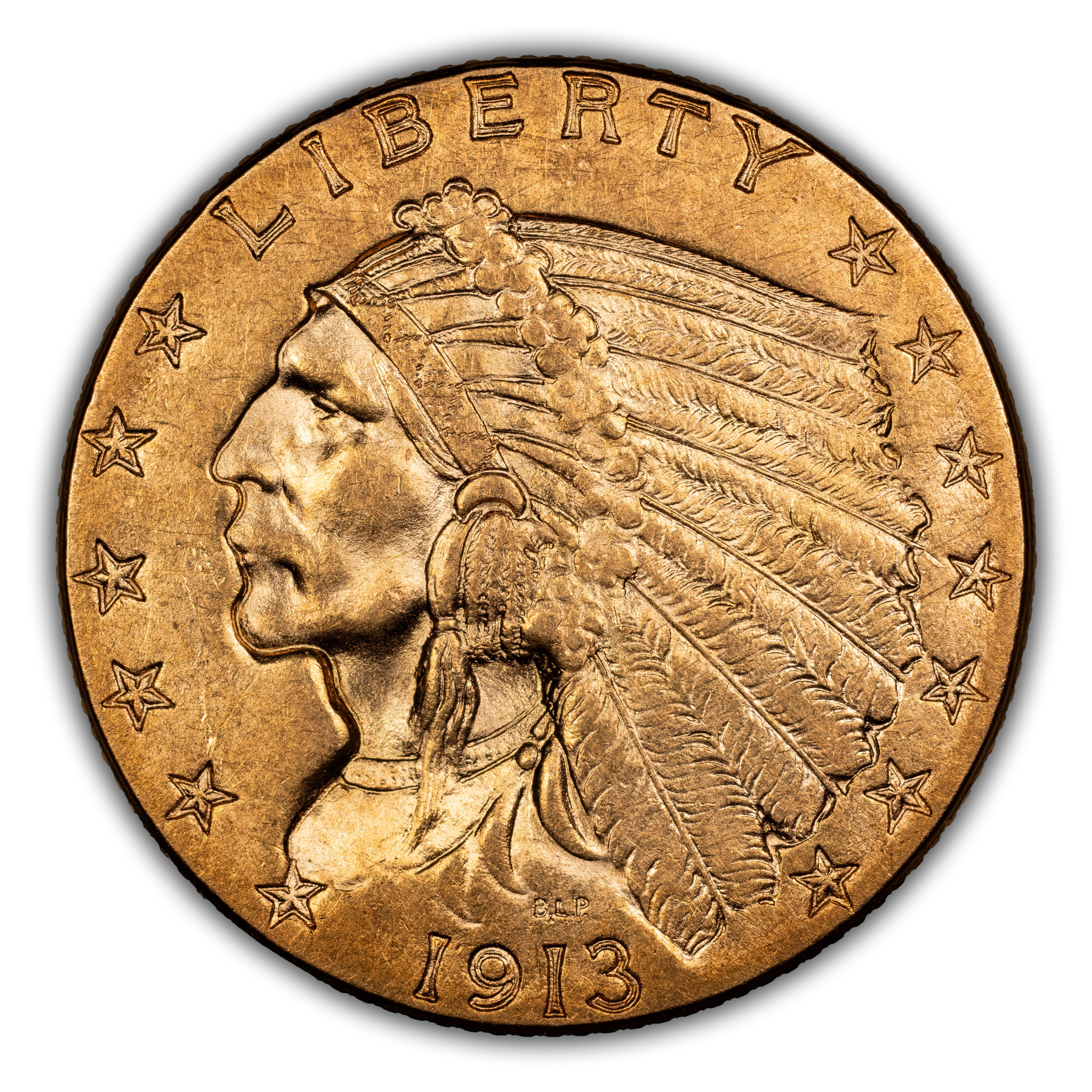 1913 $2 1/2 MS thumbnail 3