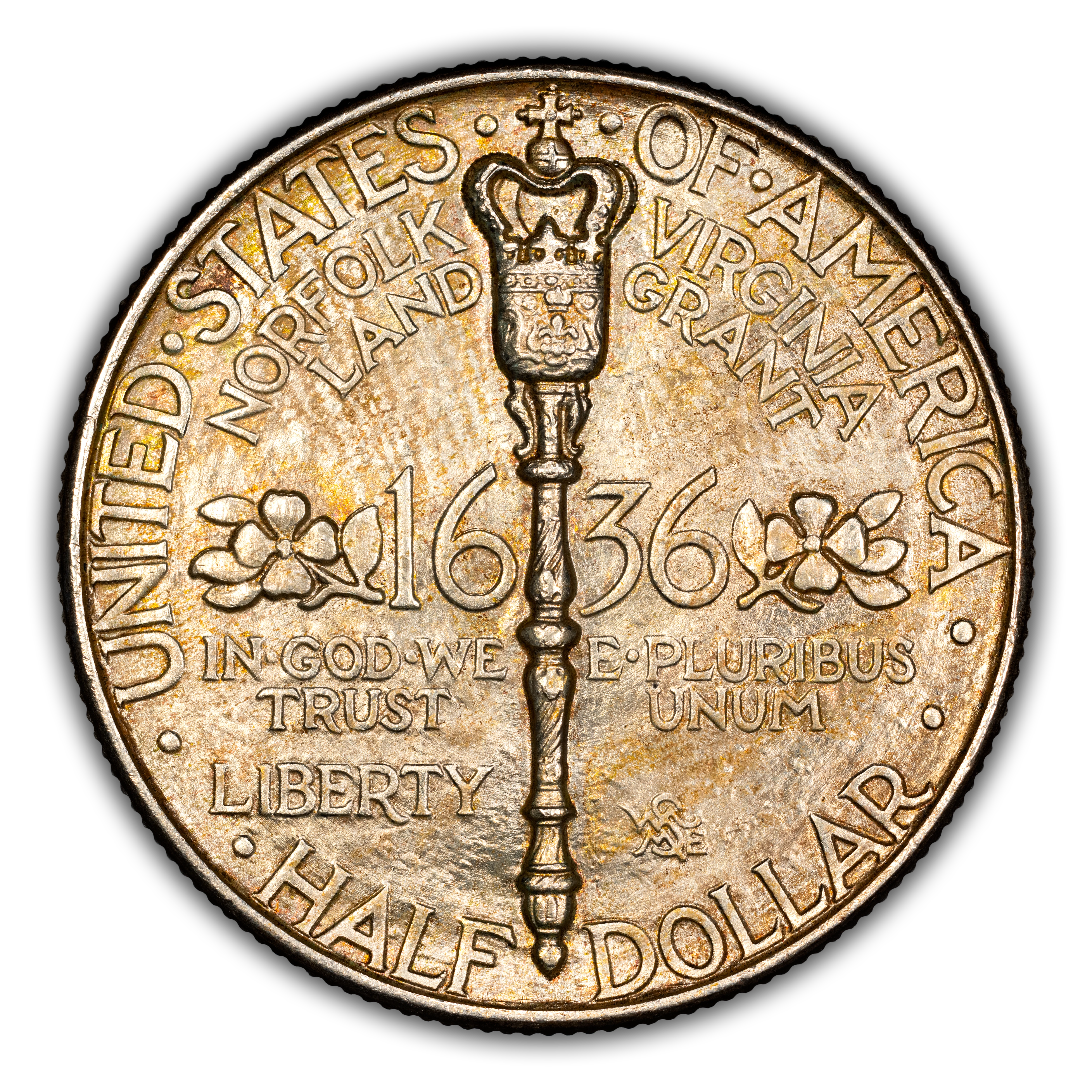 1936 50c Norfolk MS thumbnail 3